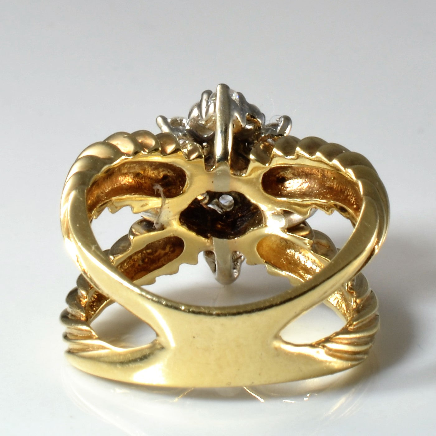 Crossover Cluster Ring | 1.04ctw | SZ 5.75 |