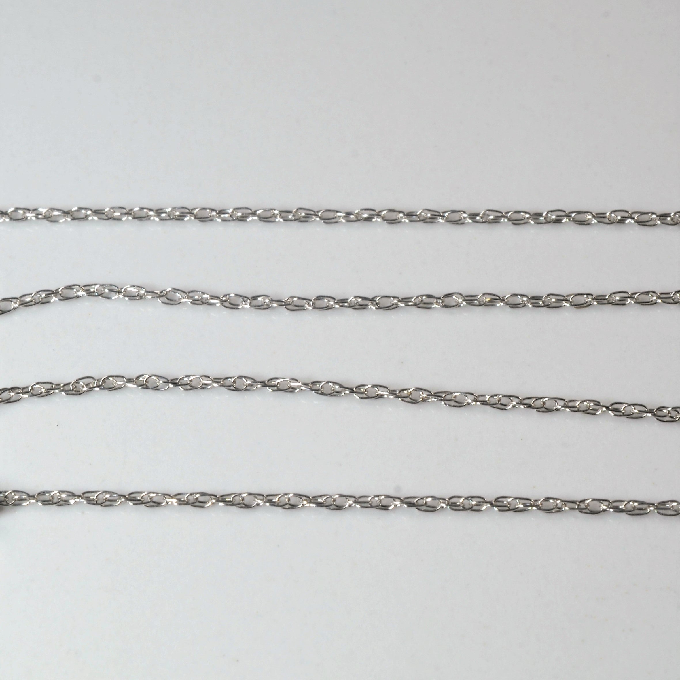 Channel Set Diamond Necklace | 0.20ctw | 18" |