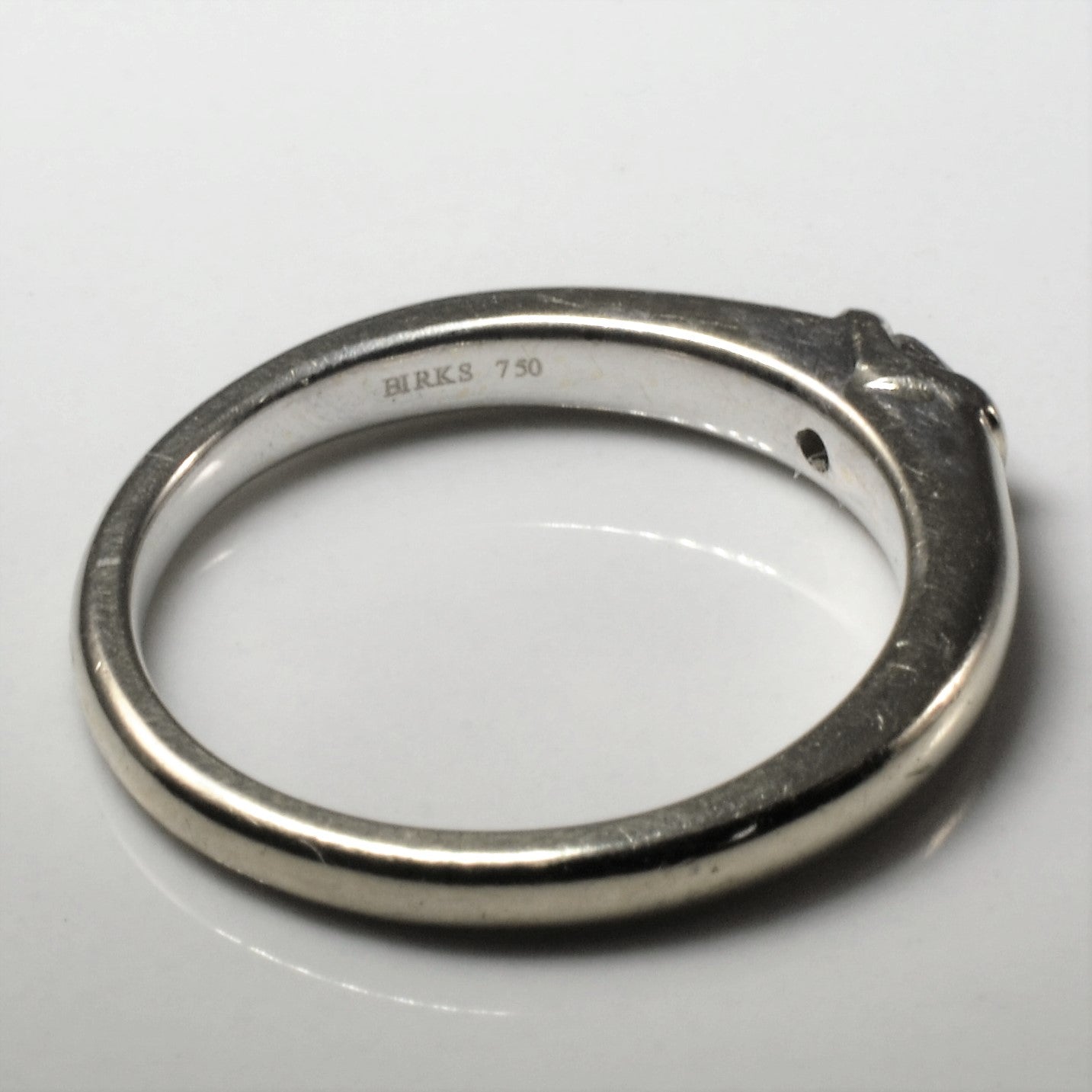 Birks' Tension Set Semi Bezel Diamond Ring | 0.11ct | SZ 6.5 |