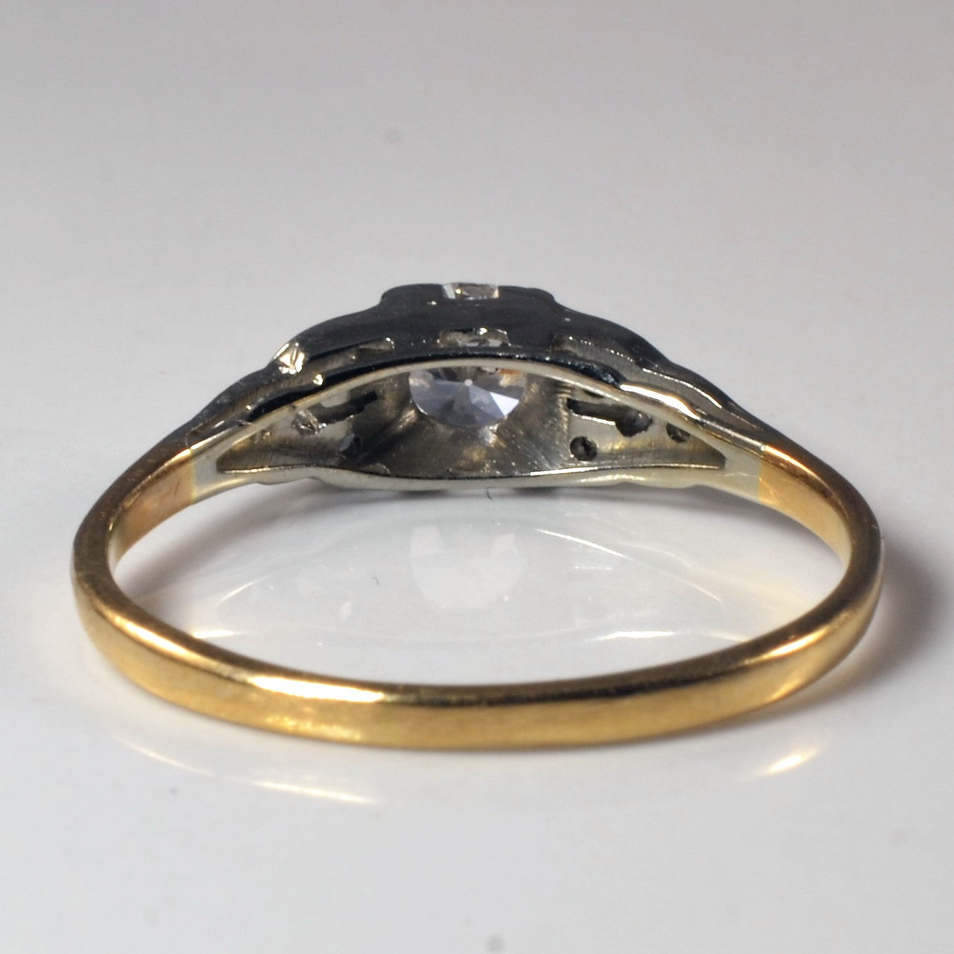 1930s Diamond Engagement Ring | 0.39ctw | SZ 7.5 |