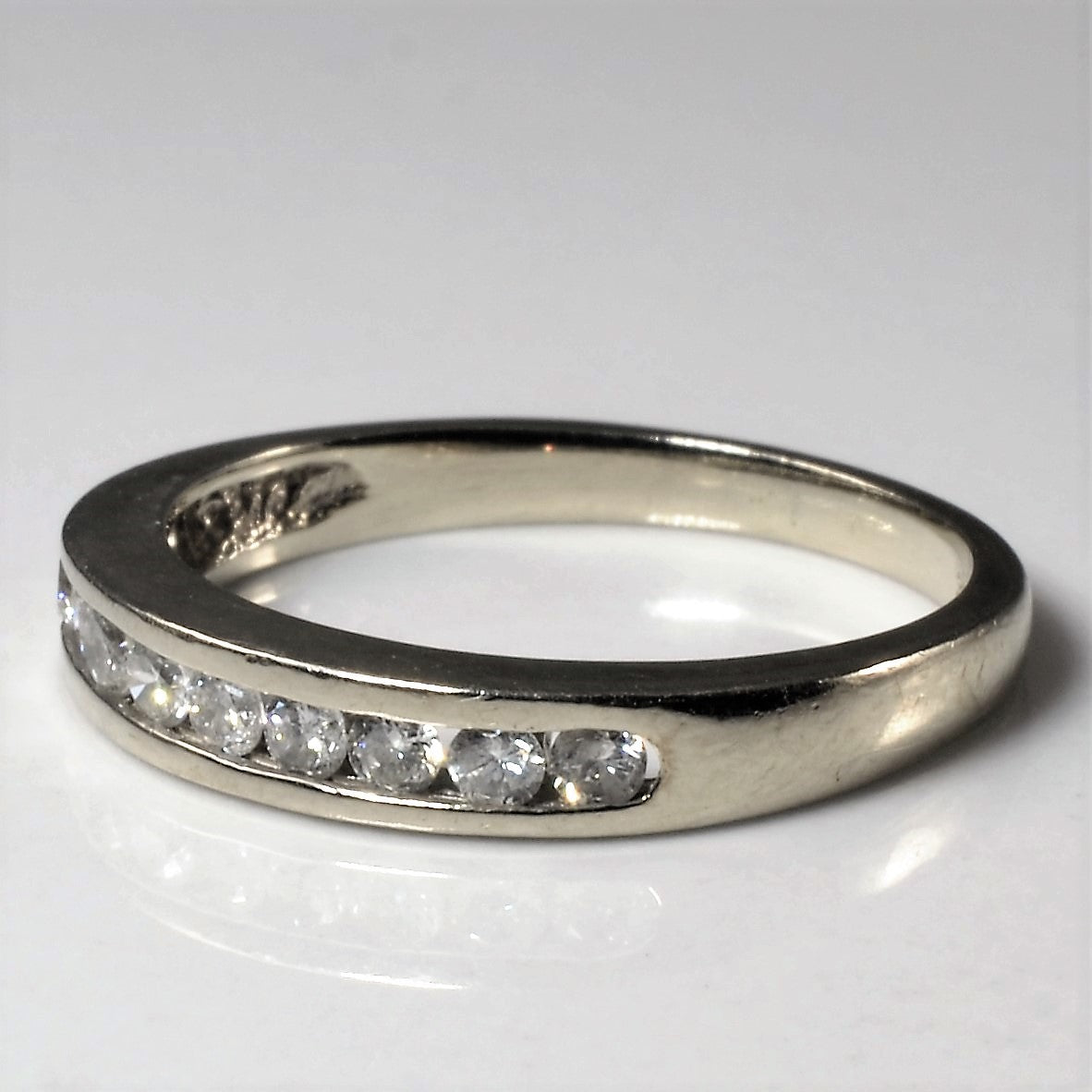 Channel Set Diamond Band | 0.25ctw | SZ 4.75 |
