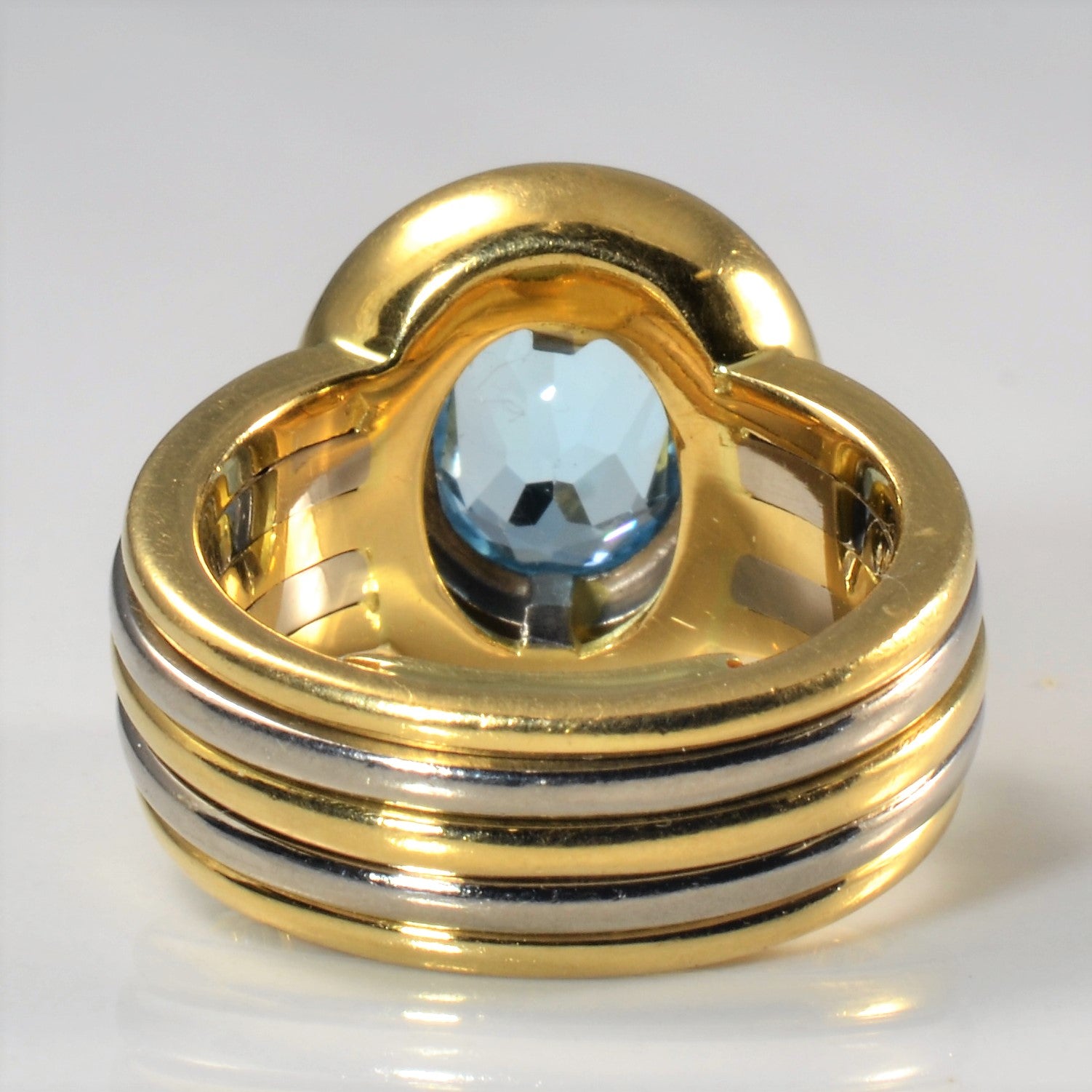 Bezel Set Topaz Ring | 3.16ct | SZ 6.25 |