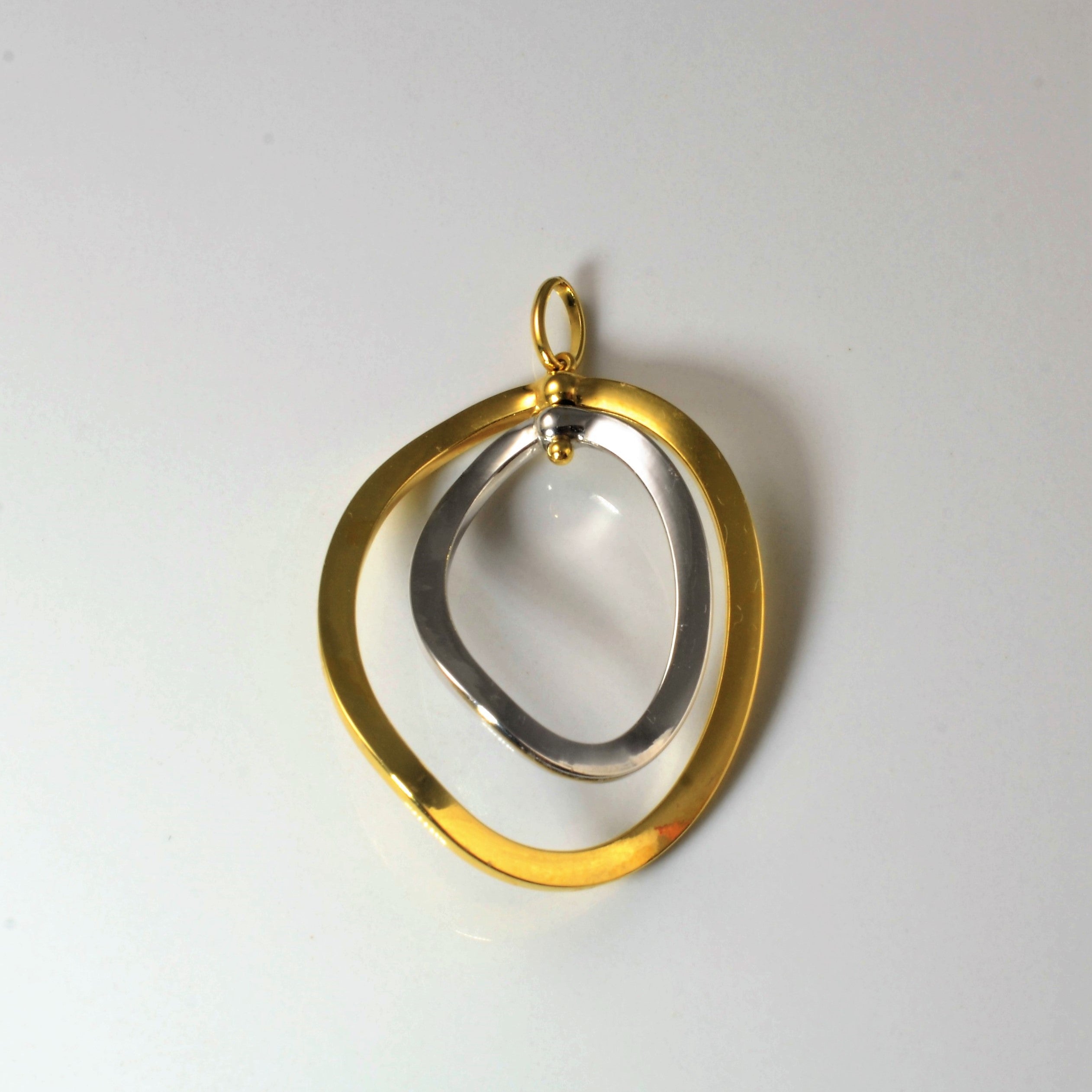 Two Tone Spiral Pendant |