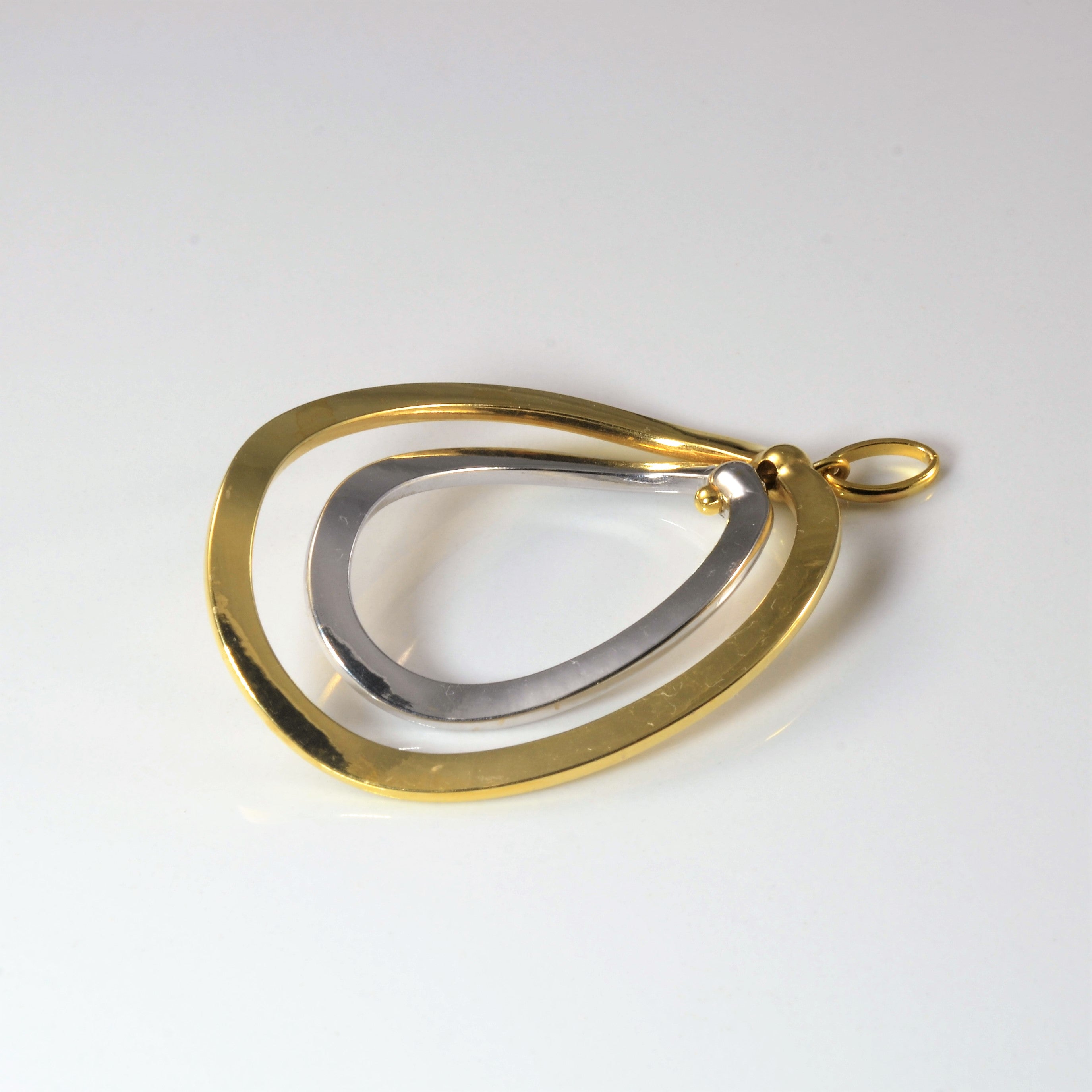 Two Tone Spiral Pendant |