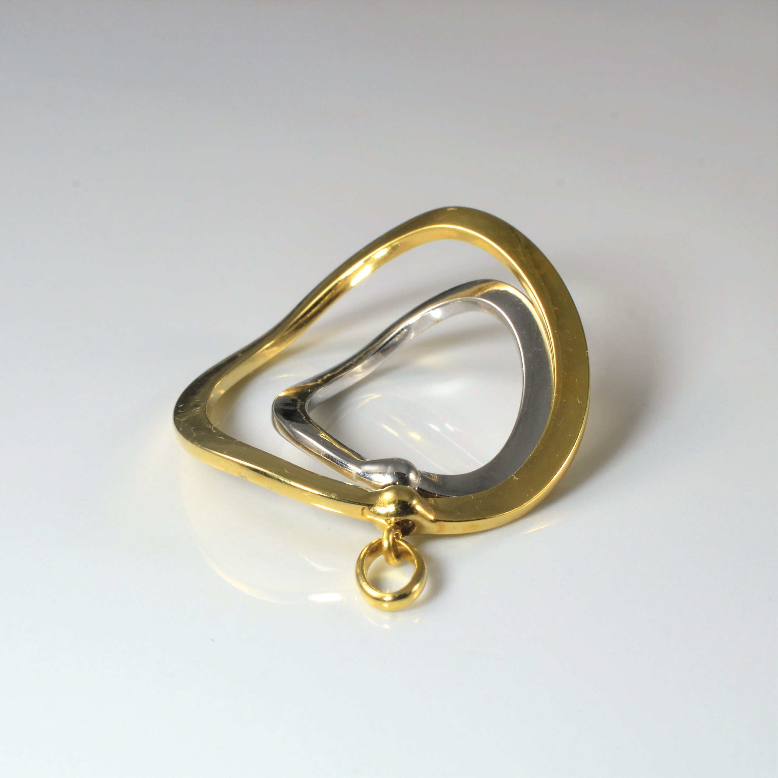 Two Tone Spiral Pendant |