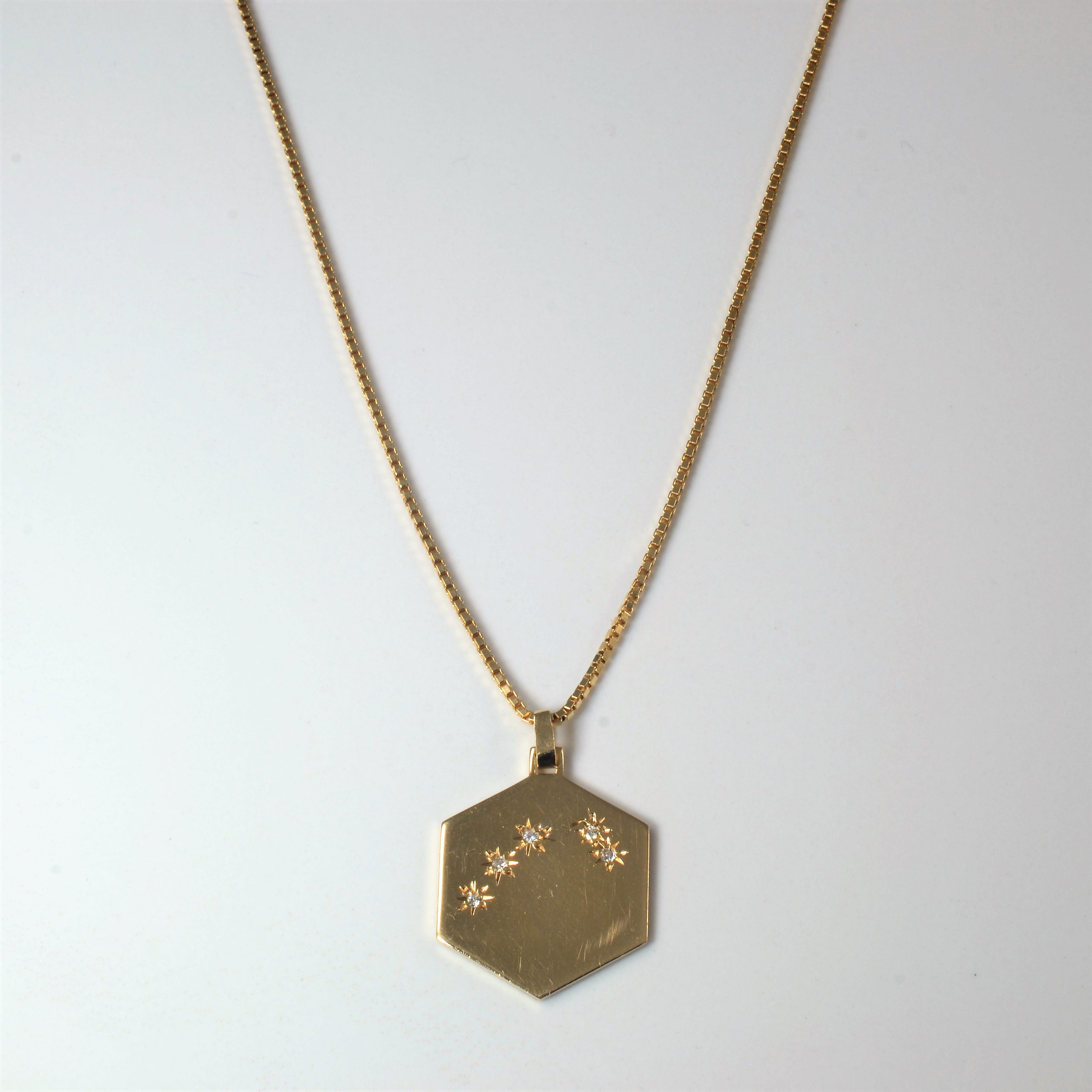 Diamond Constellation Necklace | 0.05ctw | 16" |