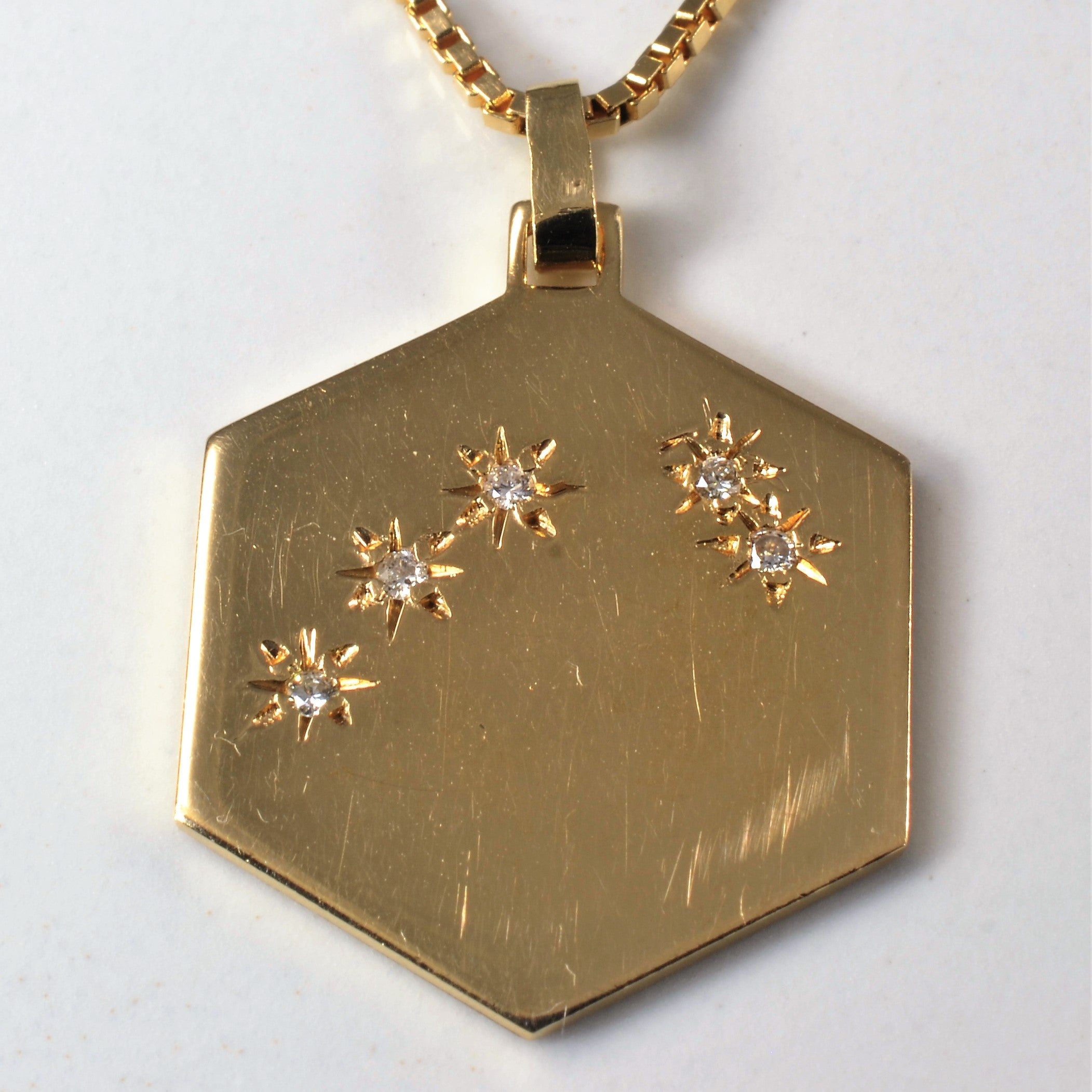 Diamond Constellation Necklace | 0.05ctw | 16" |