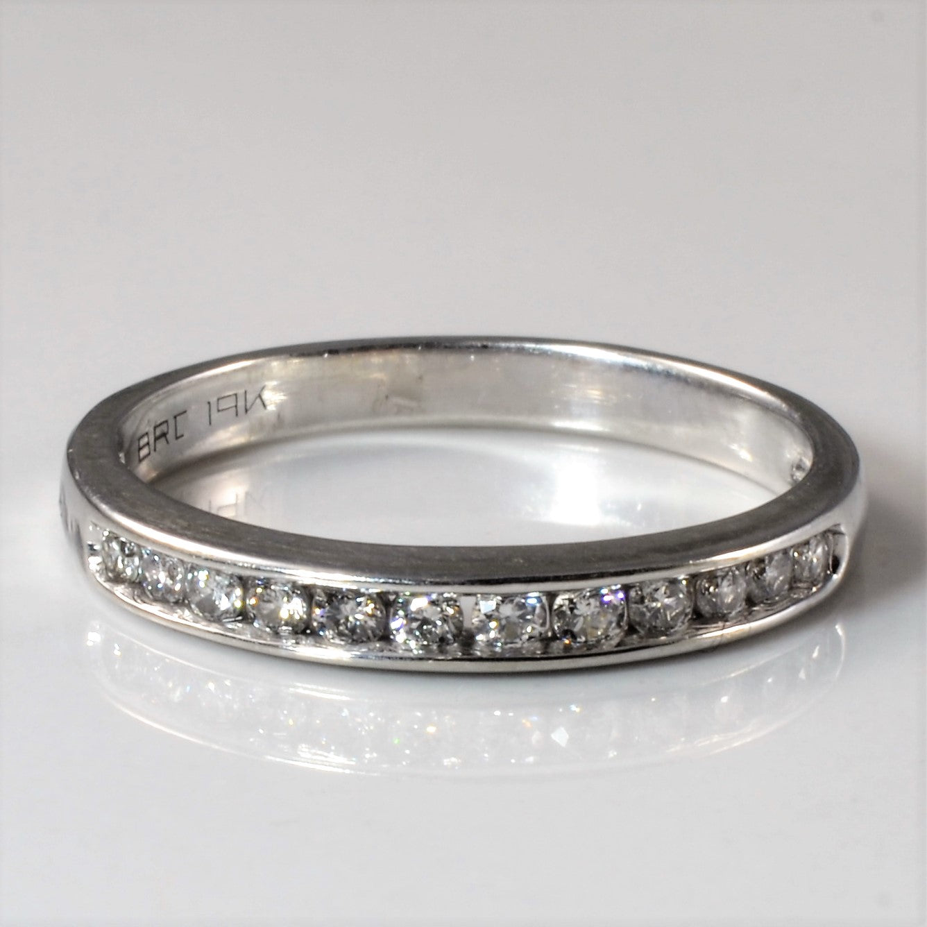 Diamond Semi Eternity Channel Band | 0.24ctw | SZ 7.25 |