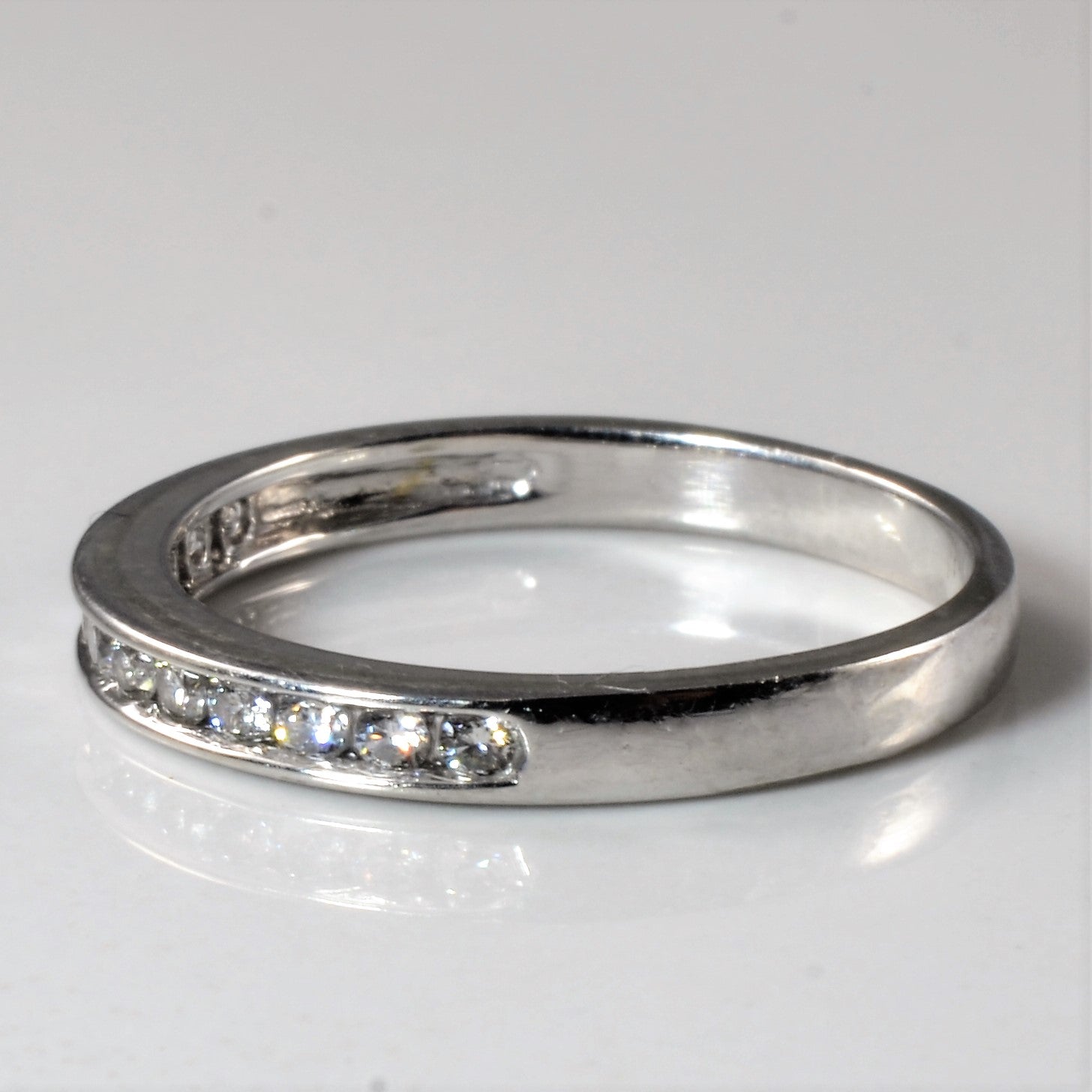 Diamond Semi Eternity Channel Band | 0.24ctw | SZ 7.25 |