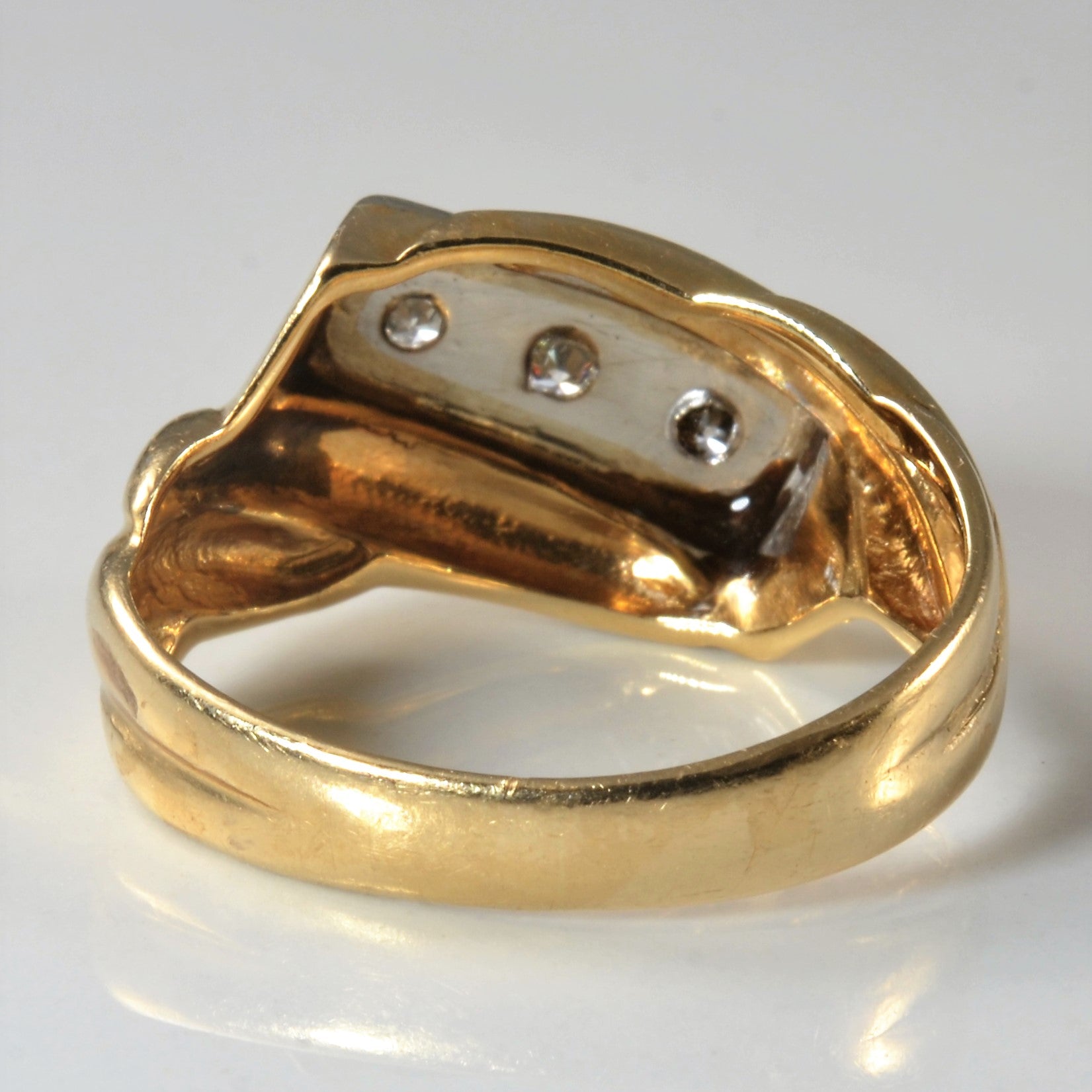 Three Stone Diamond Ring | 0.24ctw | SZ 8.75 |