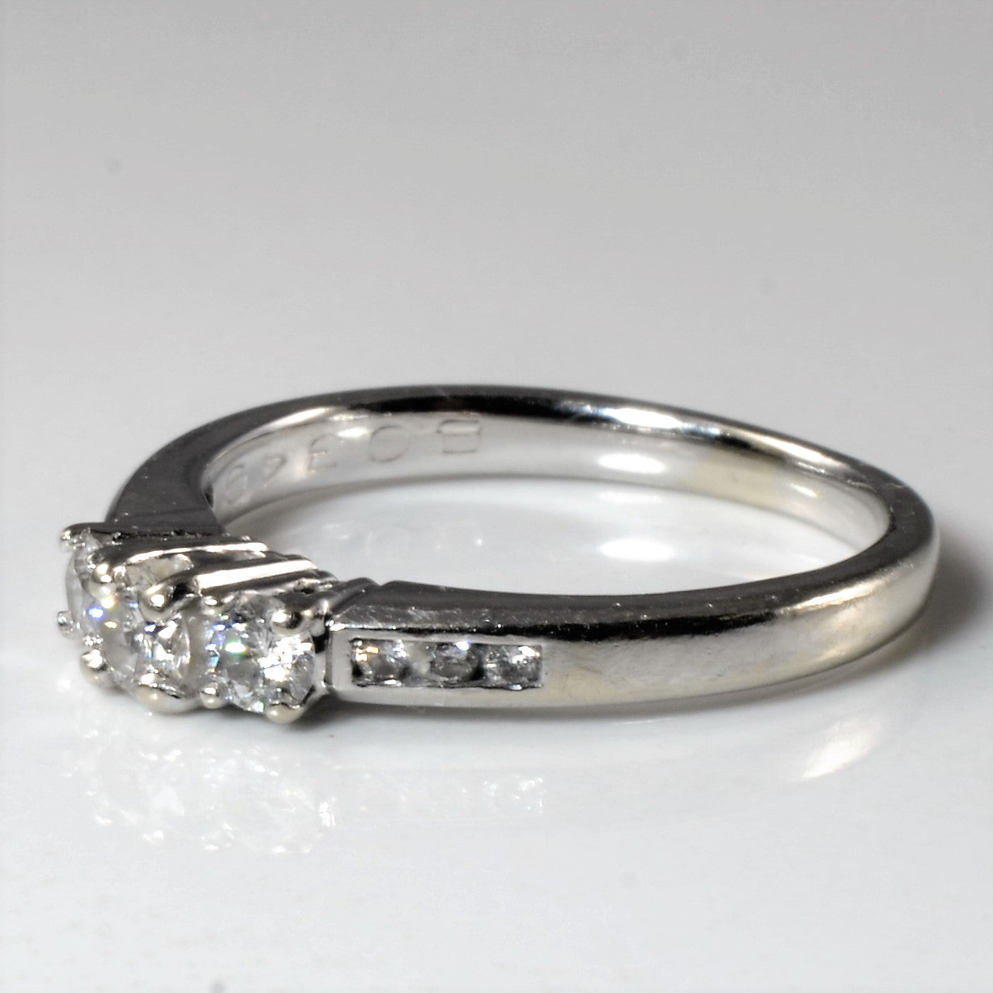 Three Stone Diamond Ring | 0.28ctw | SZ 5.5 |