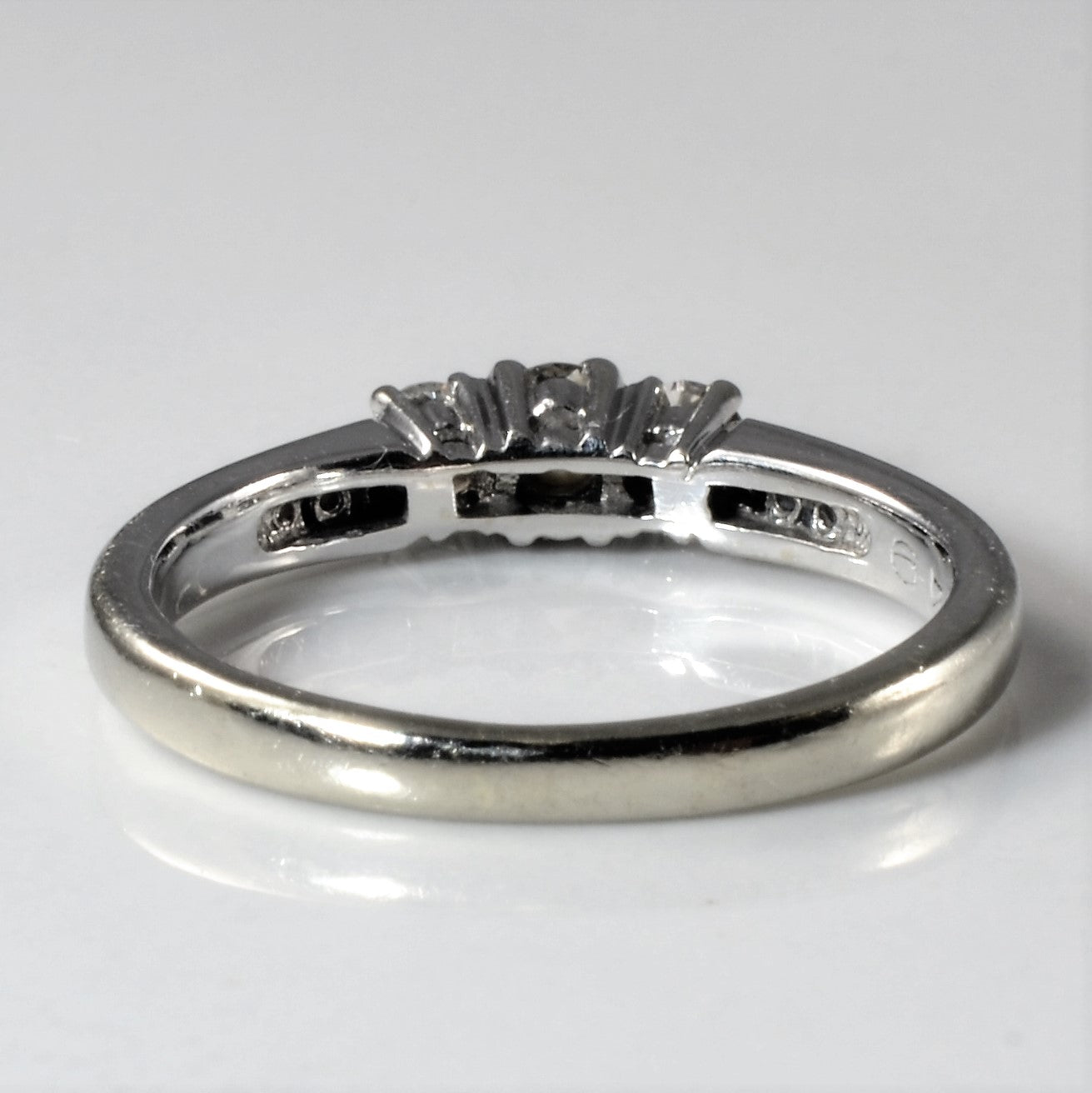 Three Stone Diamond Ring | 0.28ctw | SZ 5.5 |