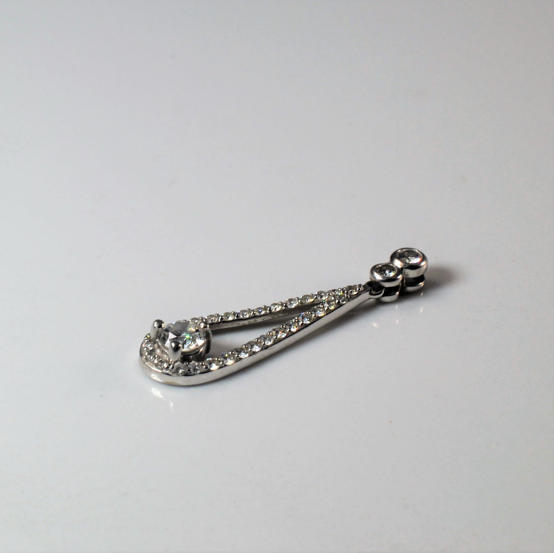 Diamond Drop Pendant | 0.66ctw |