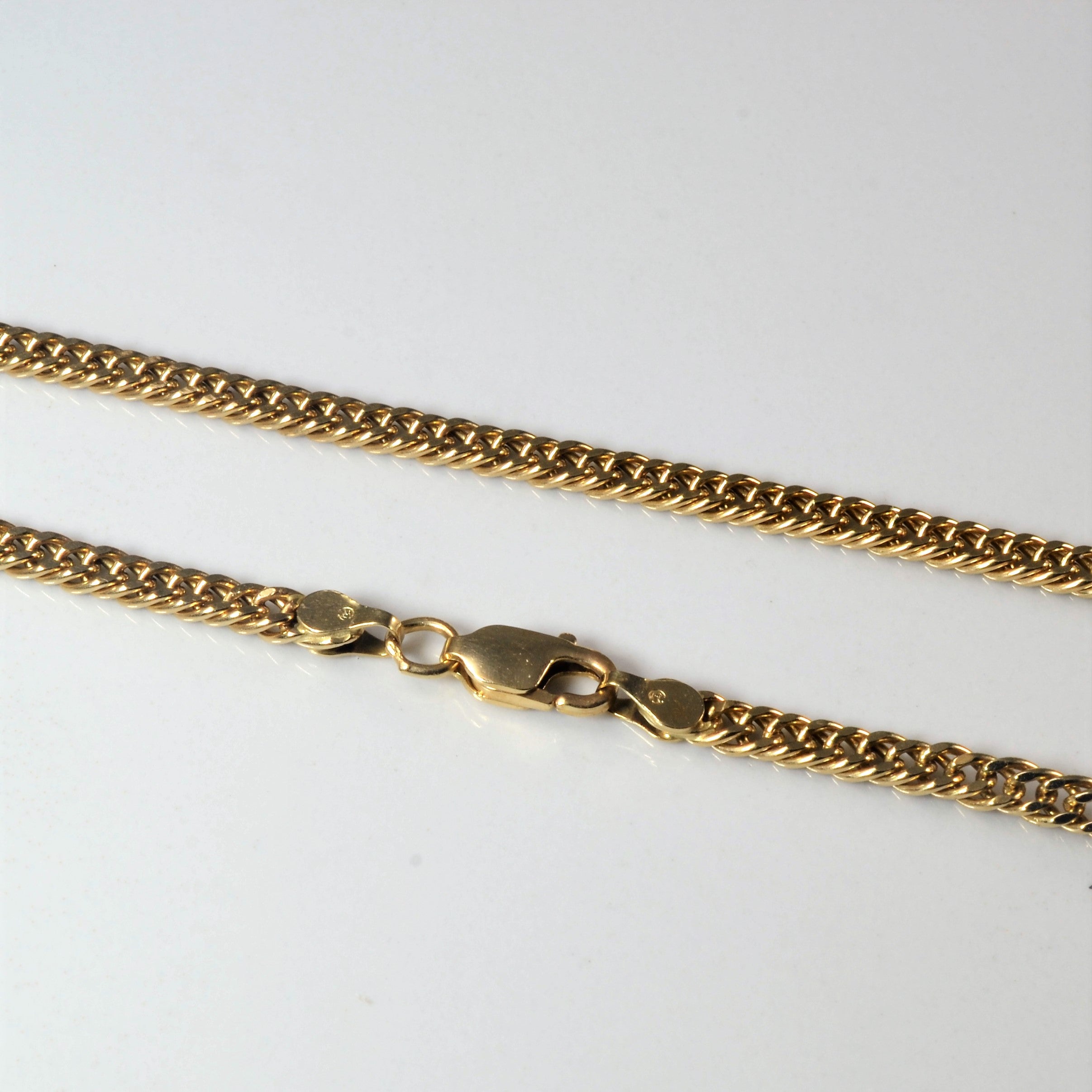 10k Yellow Gold Curb Chain | 27" |
