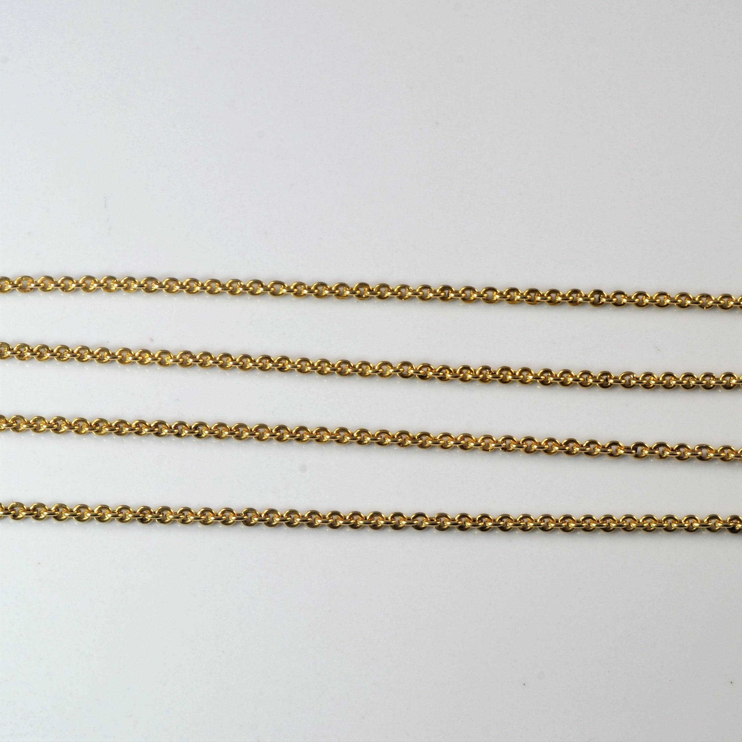 Rolo Link Double Chain with Dog Clip | 24" |