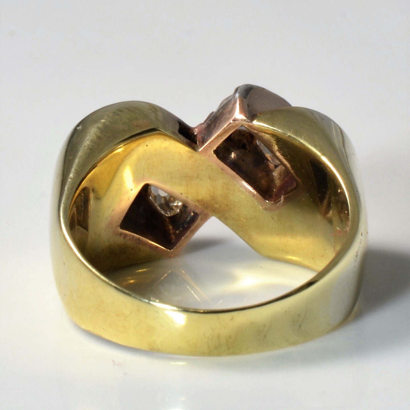 Old Mine Diamond Cocktail Ring | 0.80ctw | SZ 8 |