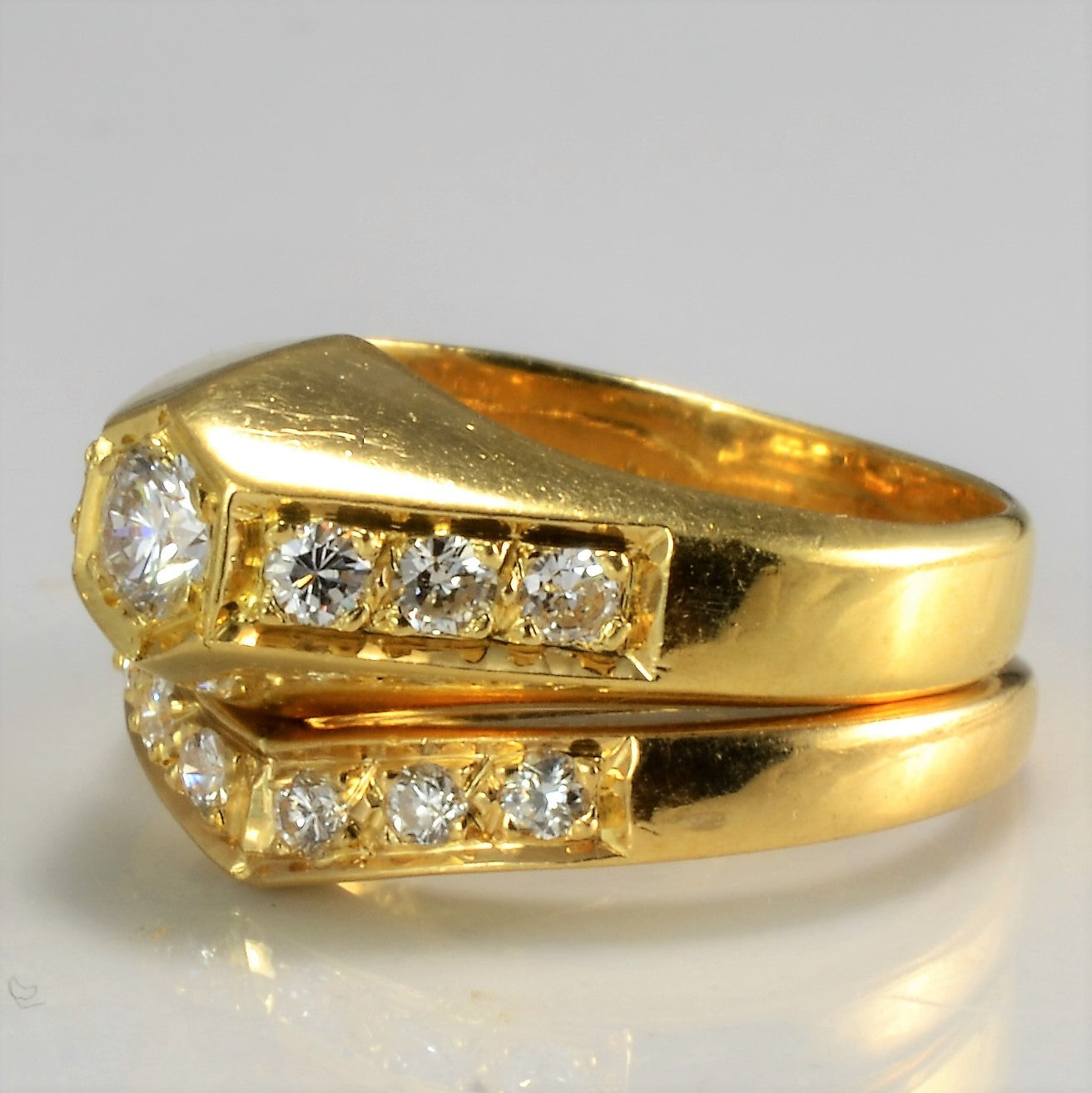 Diamond Engagement Ring Set | 0.45 ctw, SZ 4 |