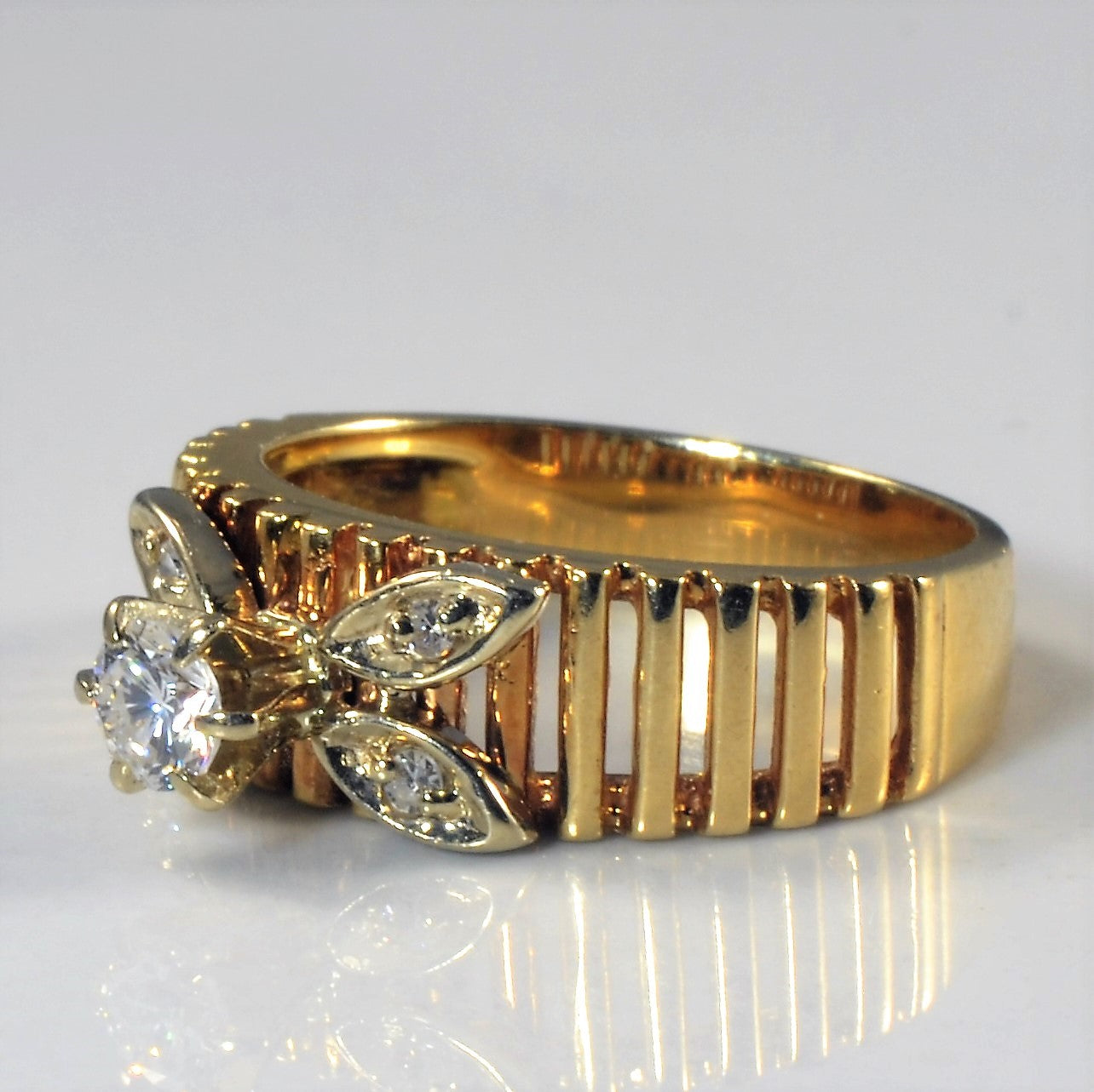 Open Work Diamond Ring | 0.24ctw | SZ 4.5 |