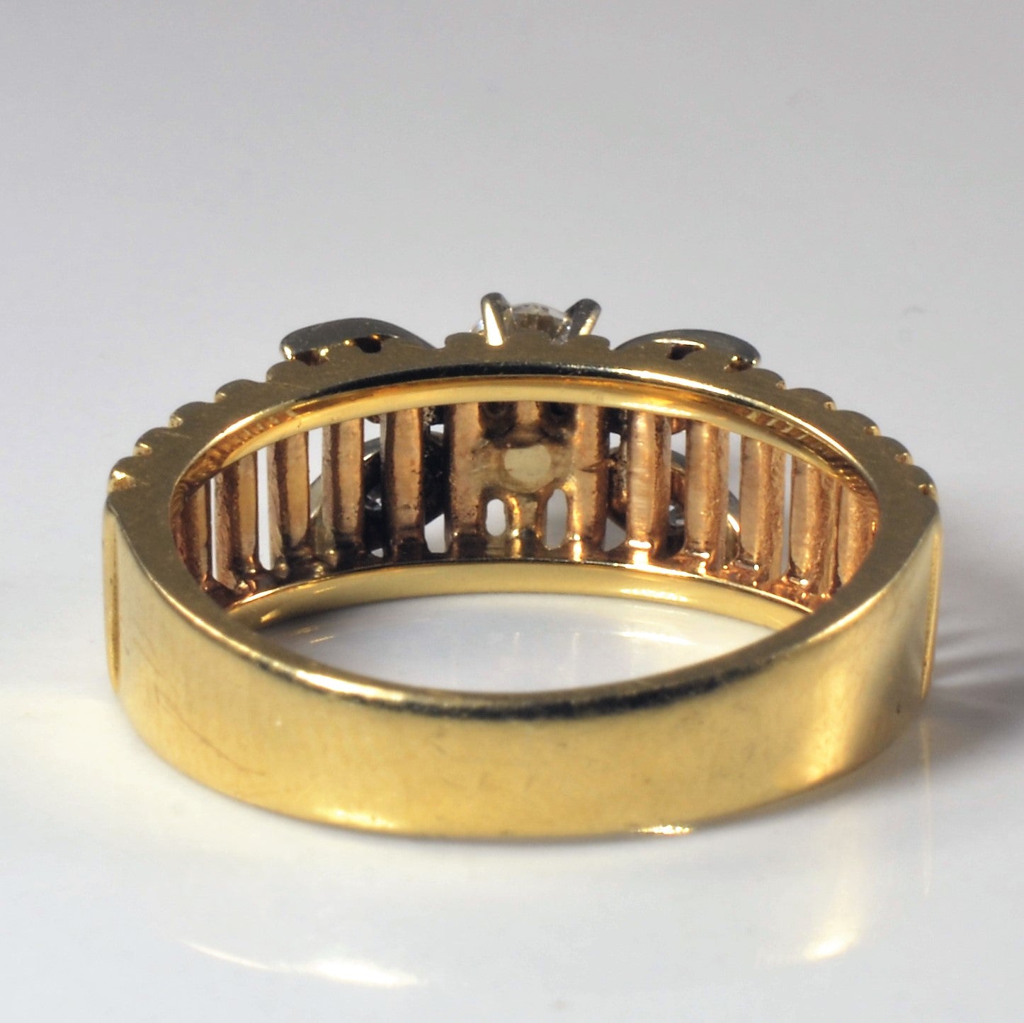 Open Work Diamond Ring | 0.24ctw | SZ 4.5 |