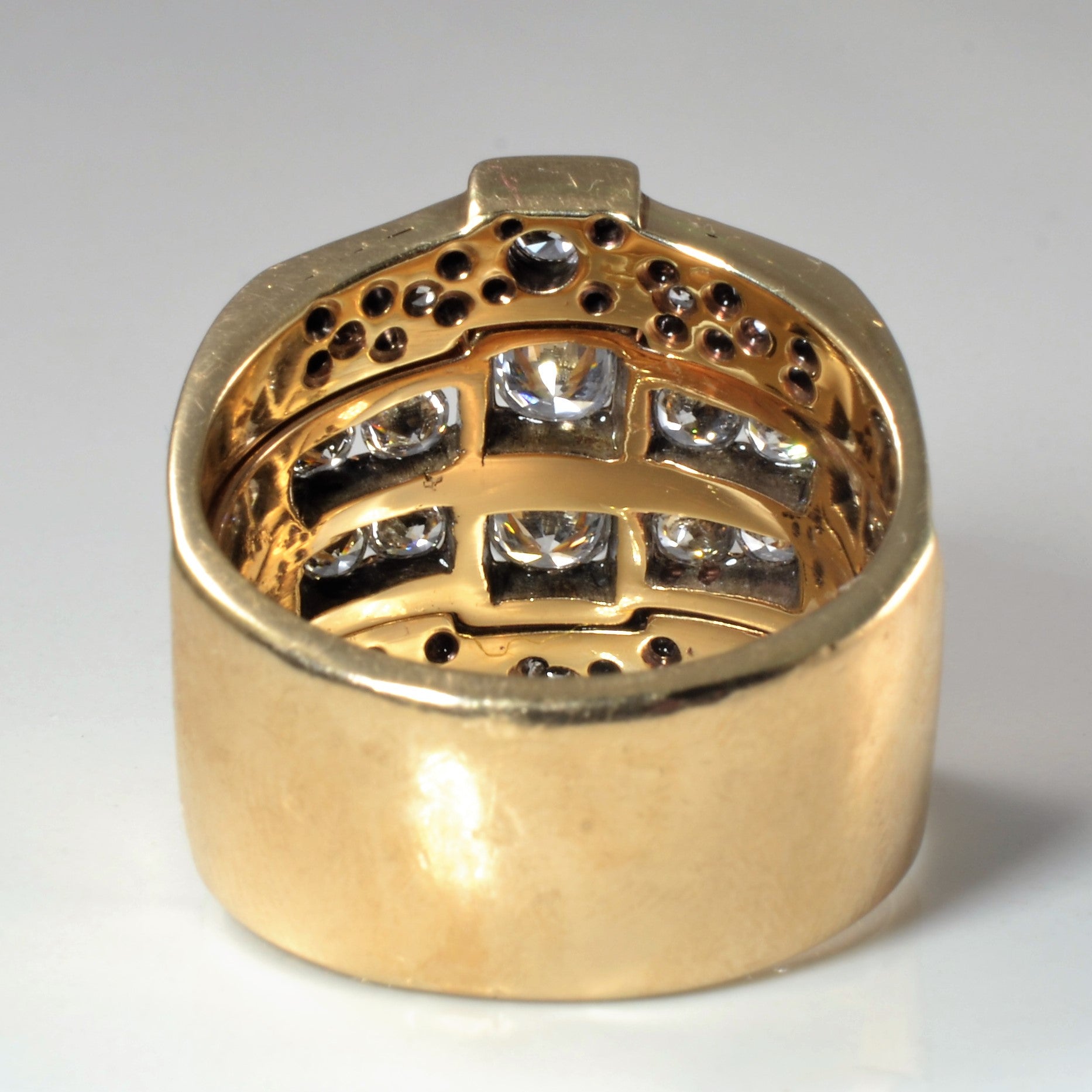 Soldered Engagement Ring & Jacket Set | 2.84ctw | SZ 9 |