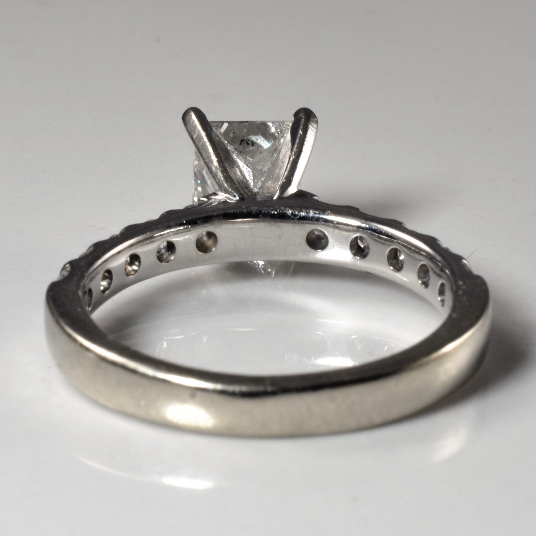 Bague de fiançailles en diamant princesse | 1,25 ct | Taille 5,25 |