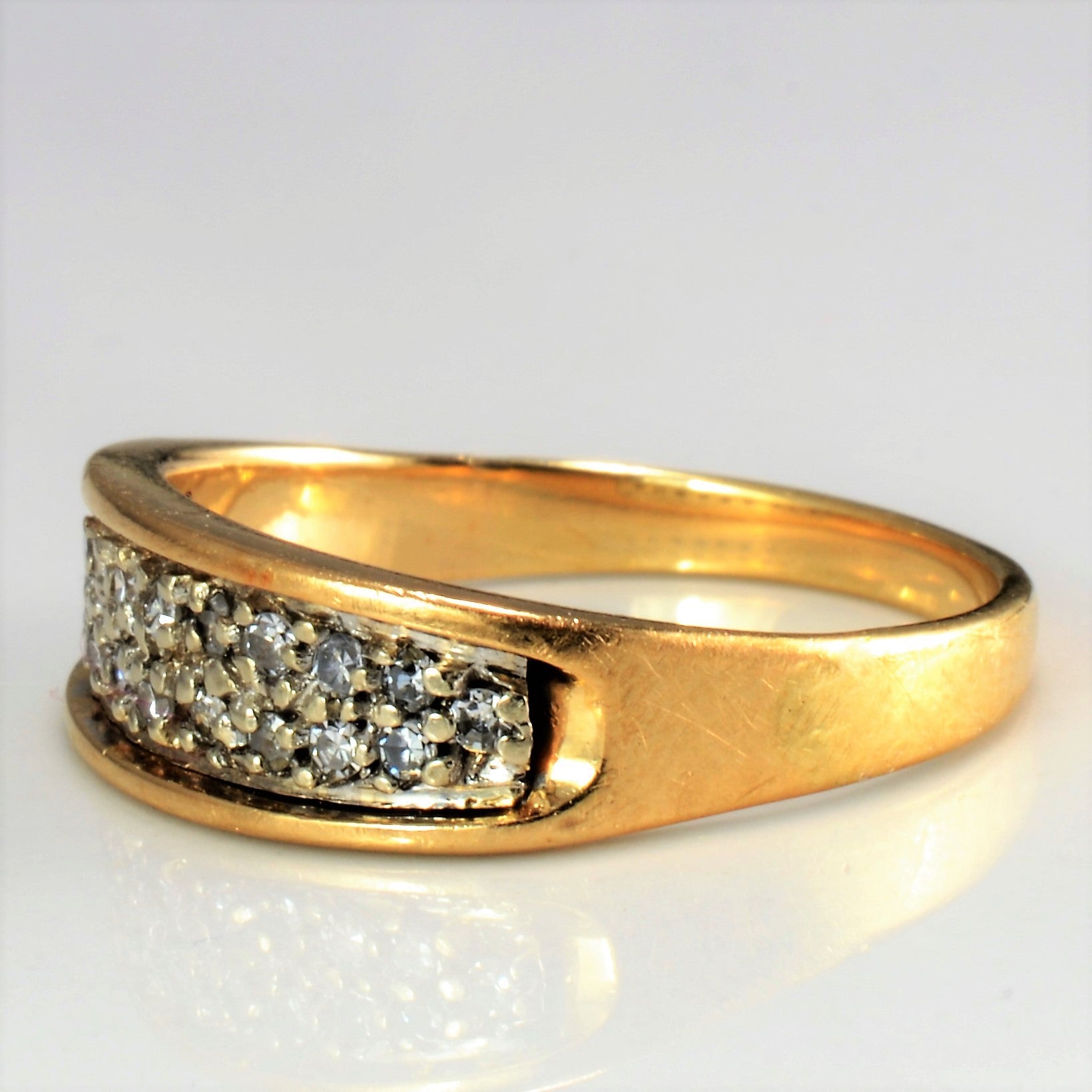 Cluster Diamond Ring | 0.20 ctw, SZ 8.75 |