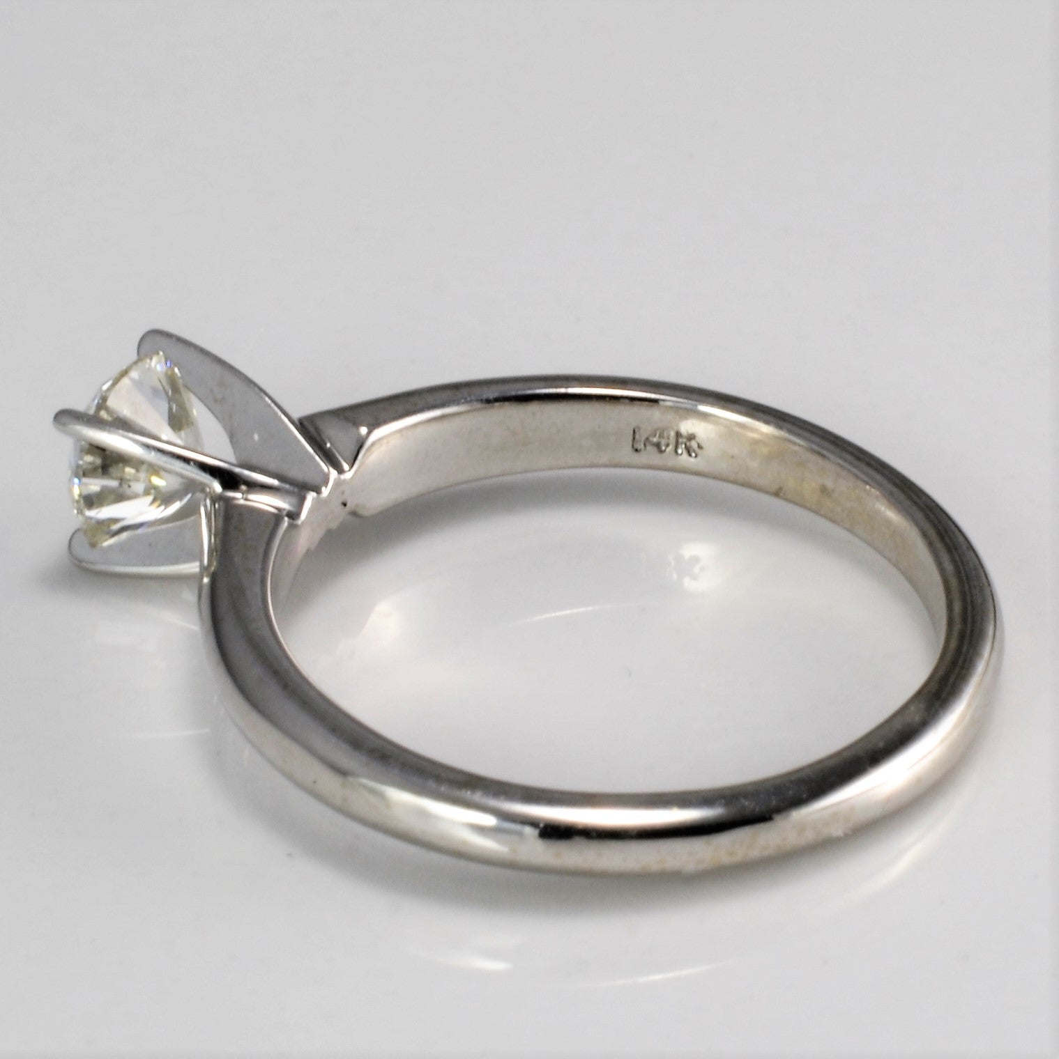 Four Prong Solitaire Diamond Ring | 0.49ct | SZ 5 |