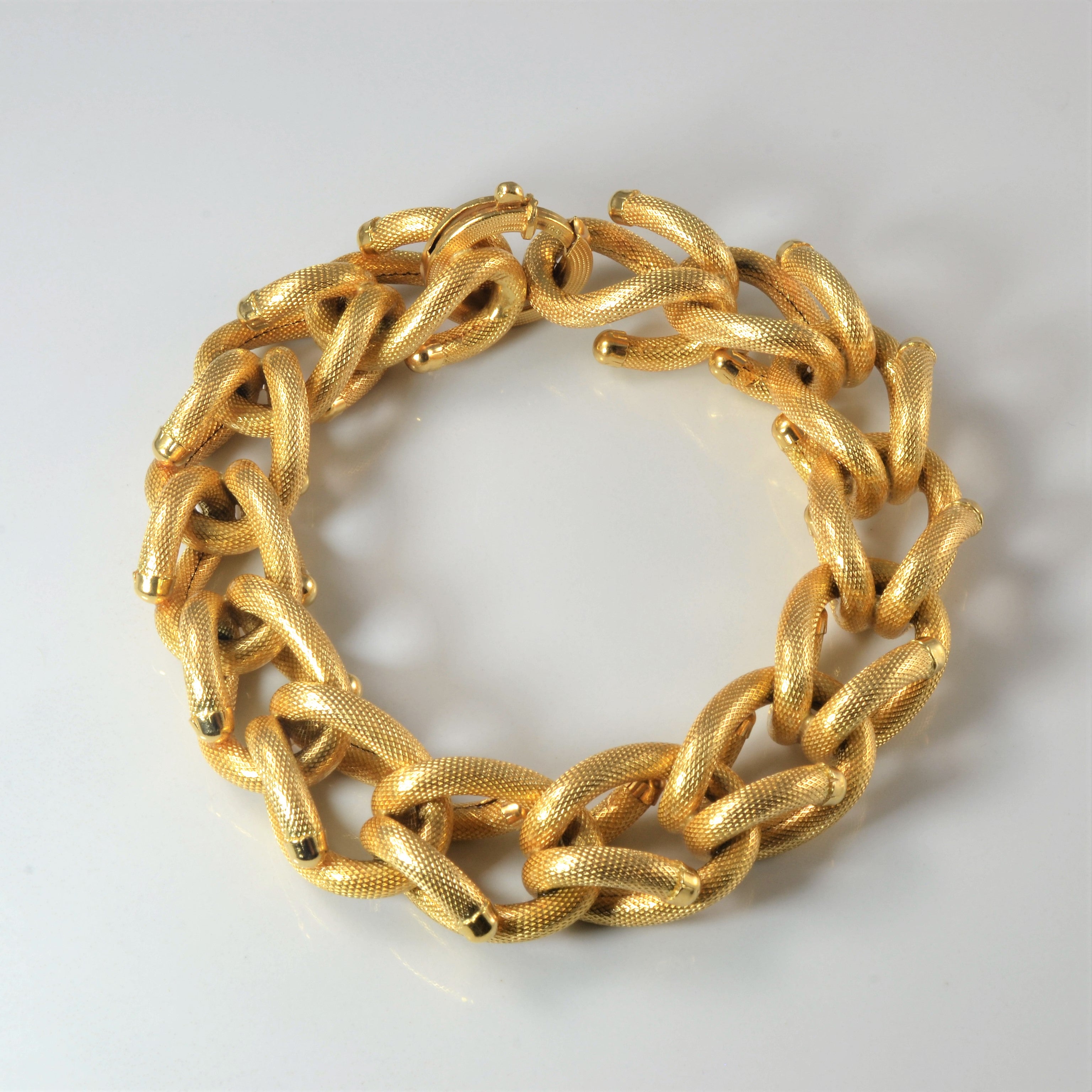 Bracelet à maillons épais | 23 cm |