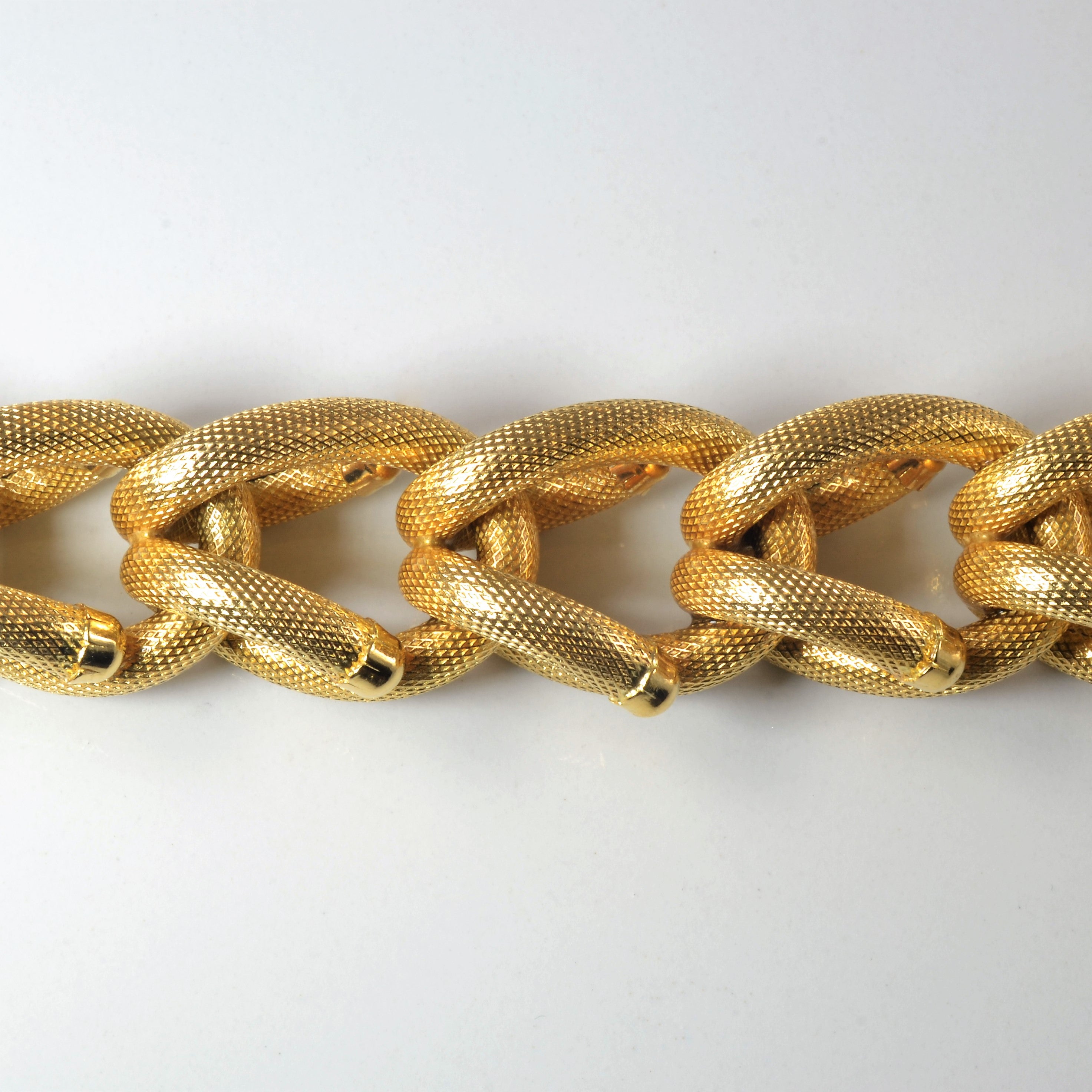 Bracelet à maillons épais | 23 cm |