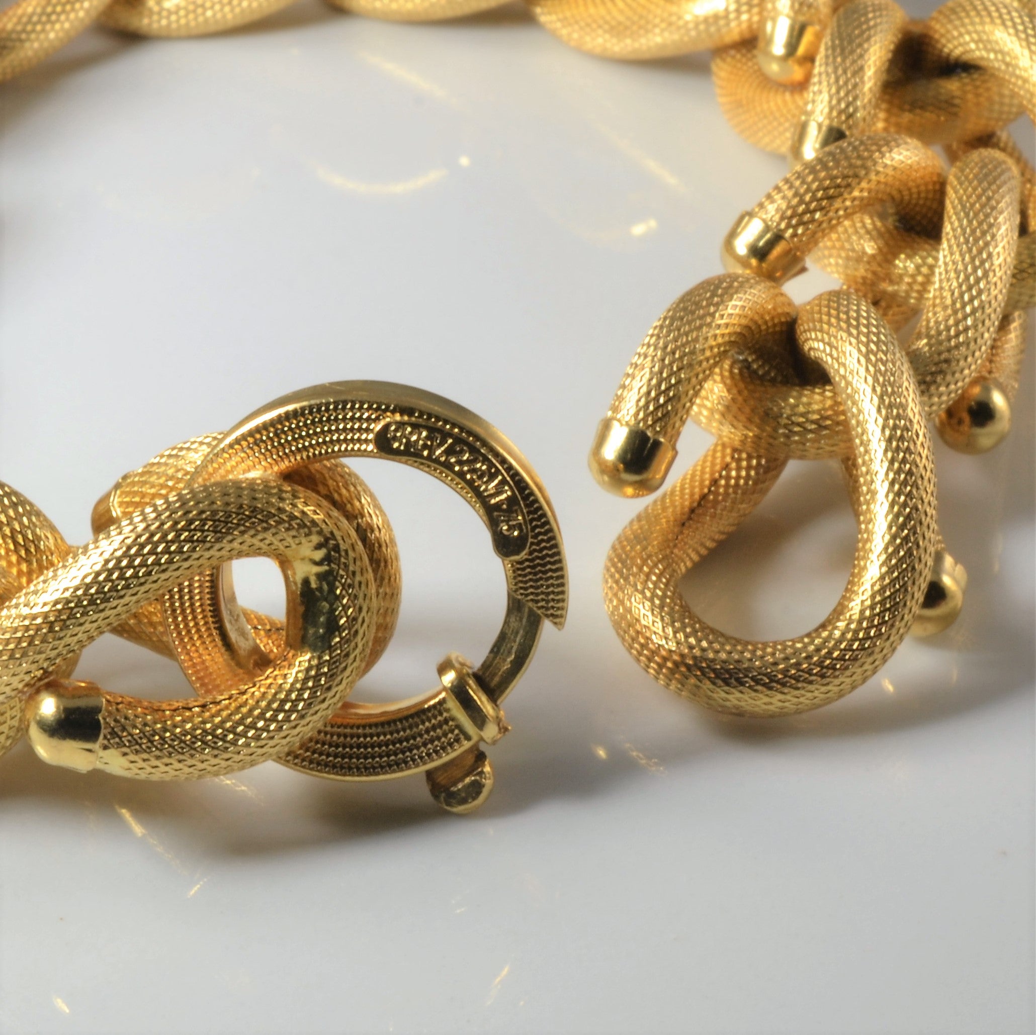 Bracelet à maillons épais | 23 cm |