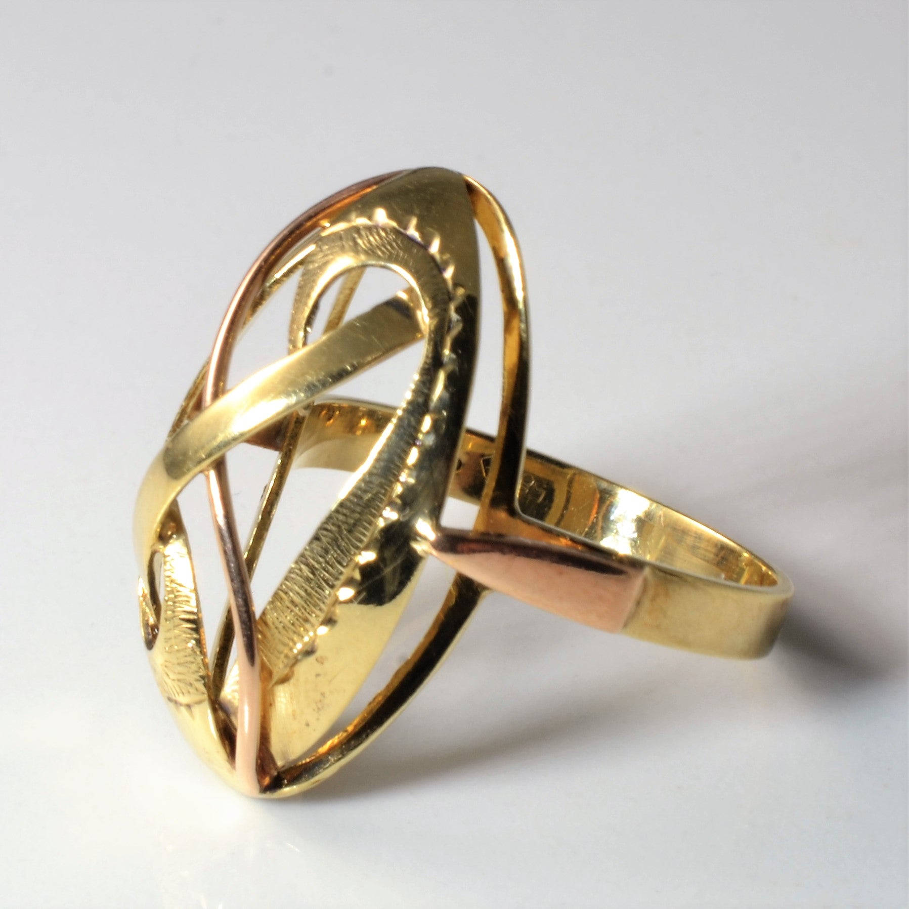 Bypass Pattern Dome Ring | SZ 7.5 |