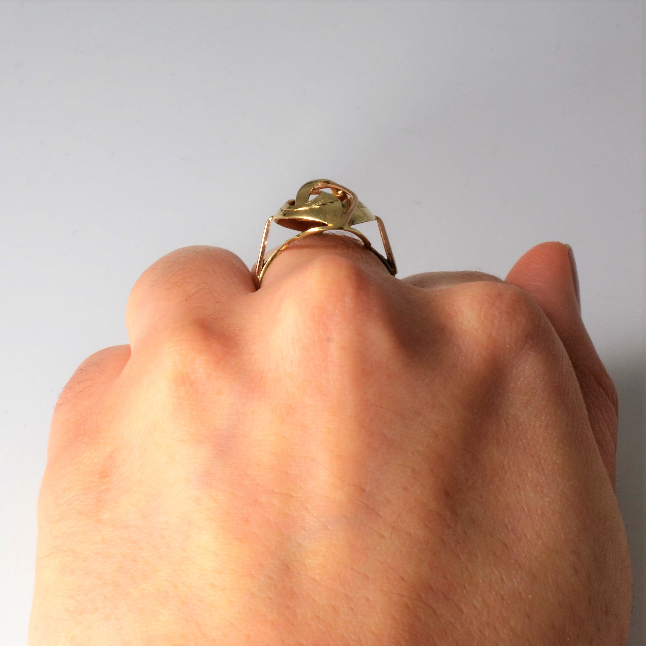 Bypass Pattern Dome Ring | SZ 7.5 |