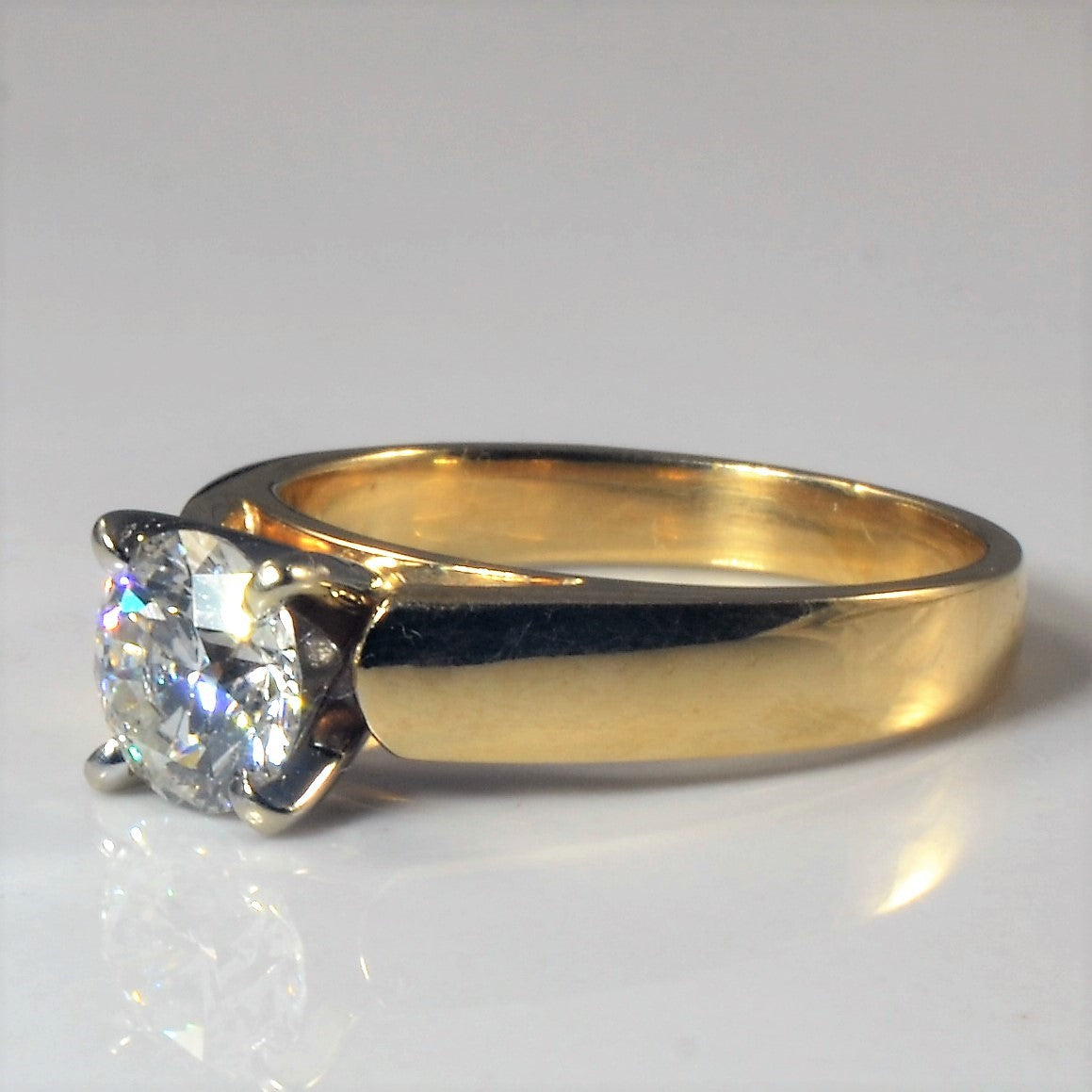 Canadian Solitaire Diamond Engagement Ring | 1.00ct | SZ 5.75 |