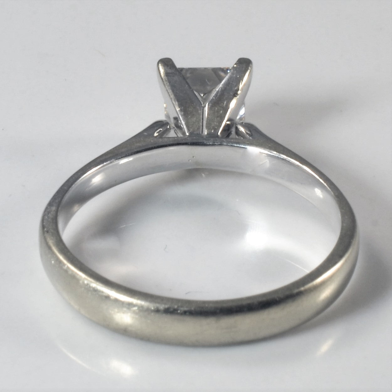 Princess Solitaire Diamond Engagement Ring | 0.91ct | SZ 5.75 |