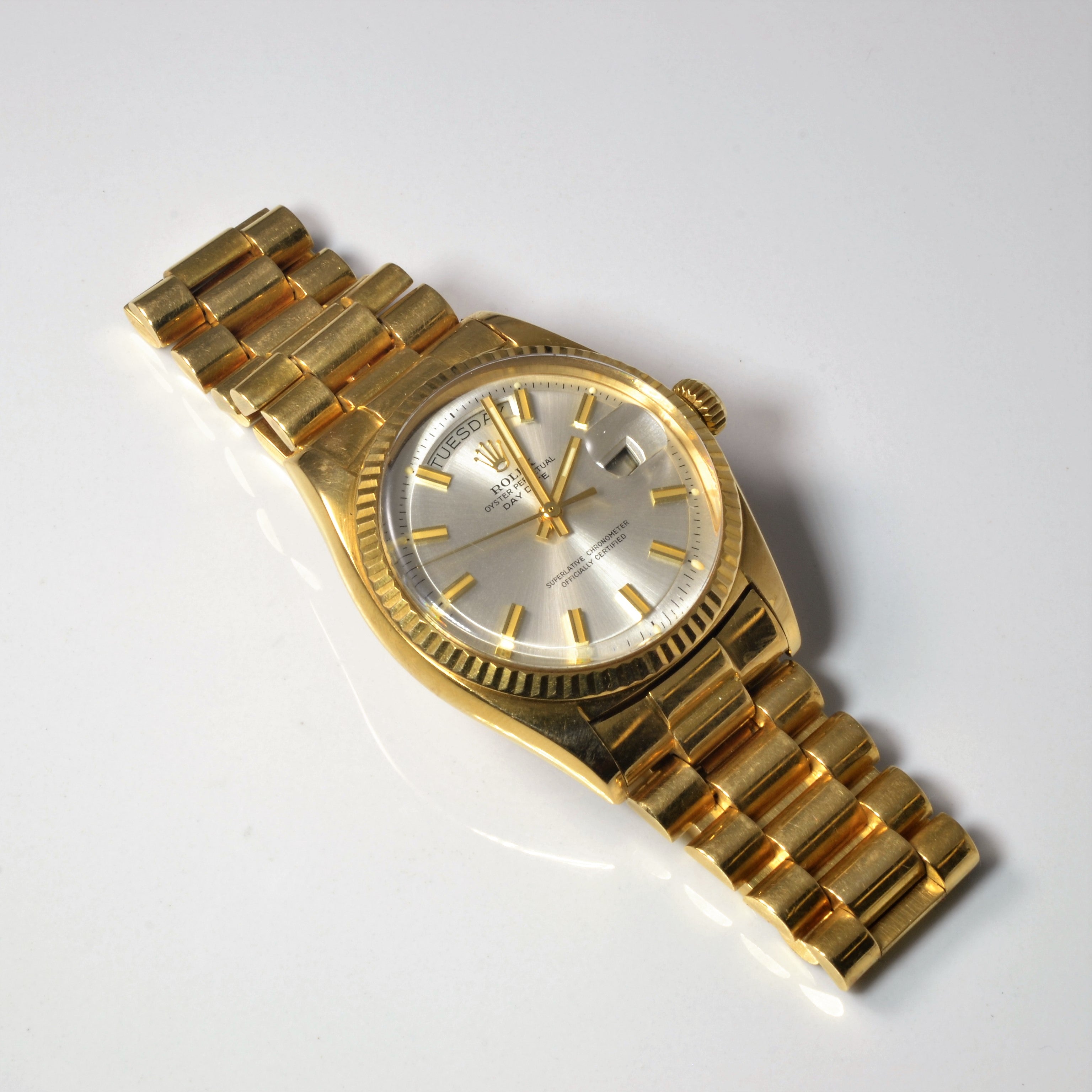 Is a rolex solid gold Clearance