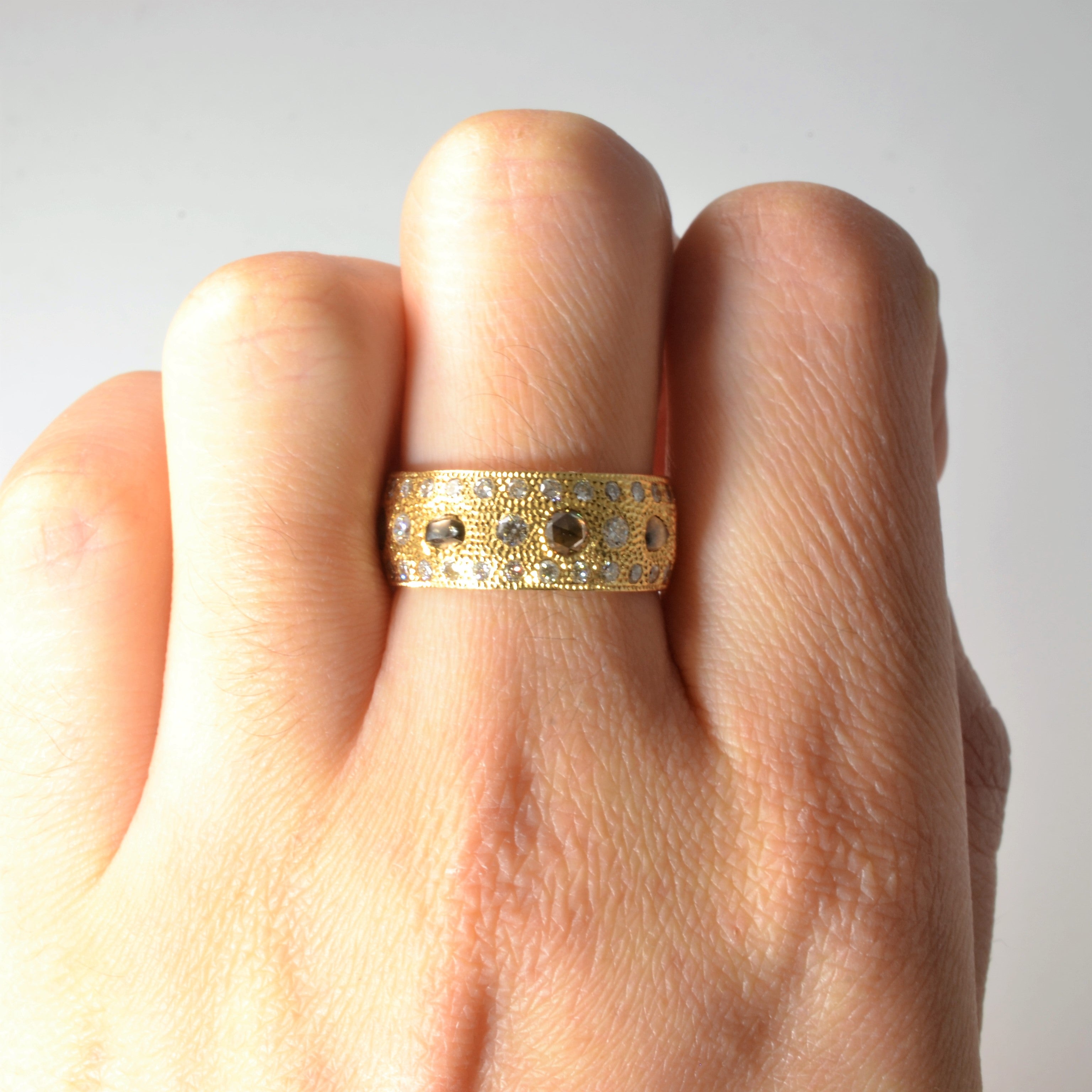 'De Beers' Talisman Collection Diamond Band | 2.26 ctw, SZ 6.5 |