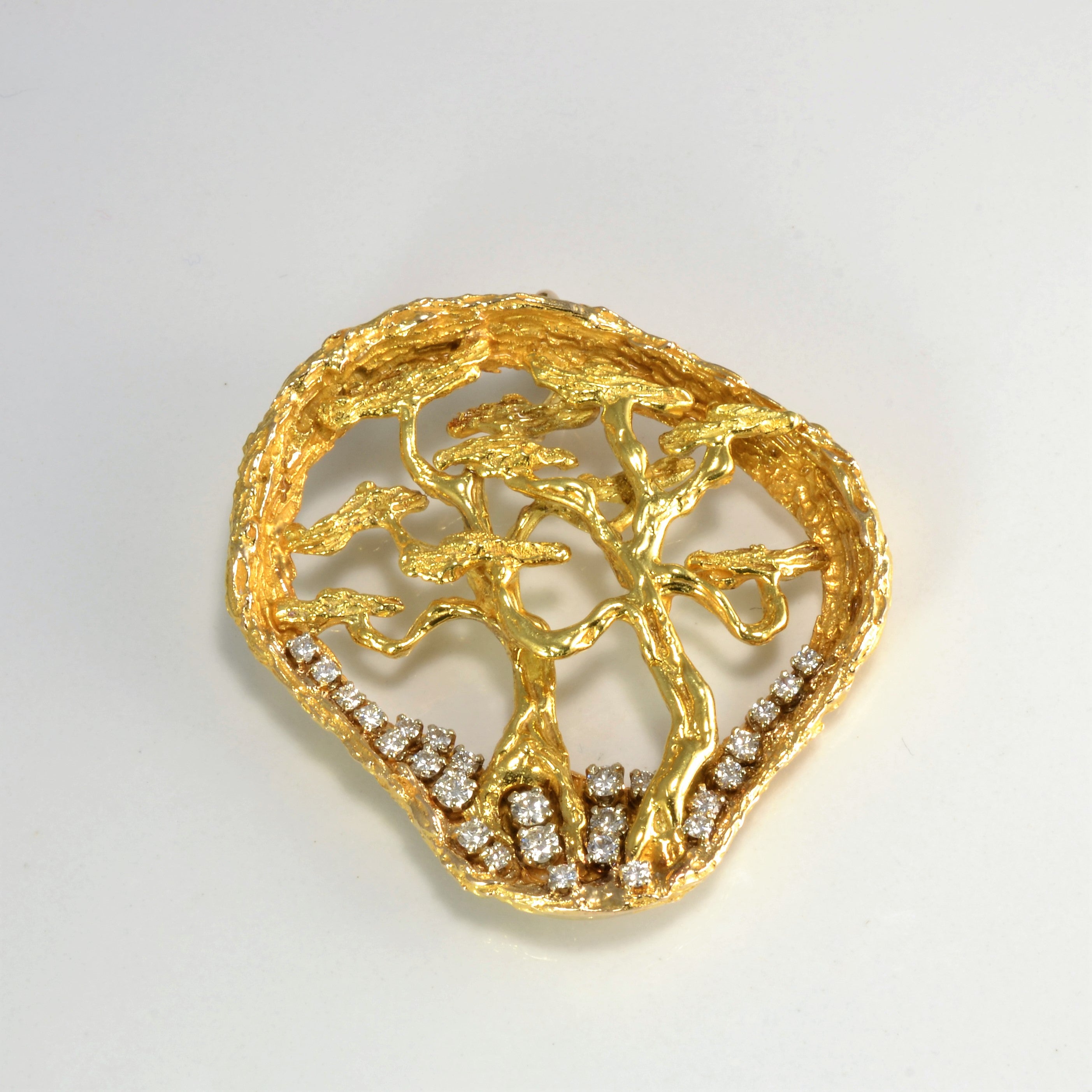 Custom Tree of Life Diamond Pendant | 0.75 ctw |