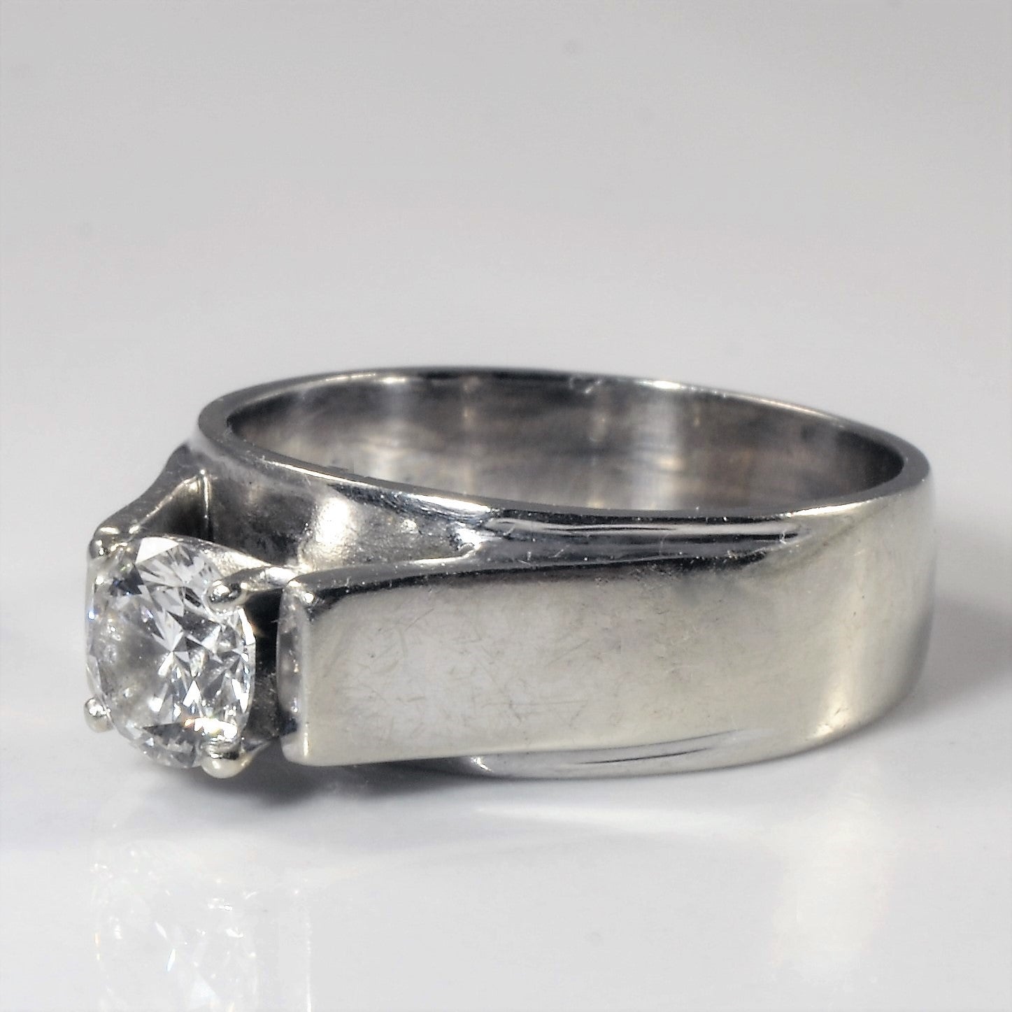 Solitaire Diamond Ring | 0.77ct | SZ 7.5 |