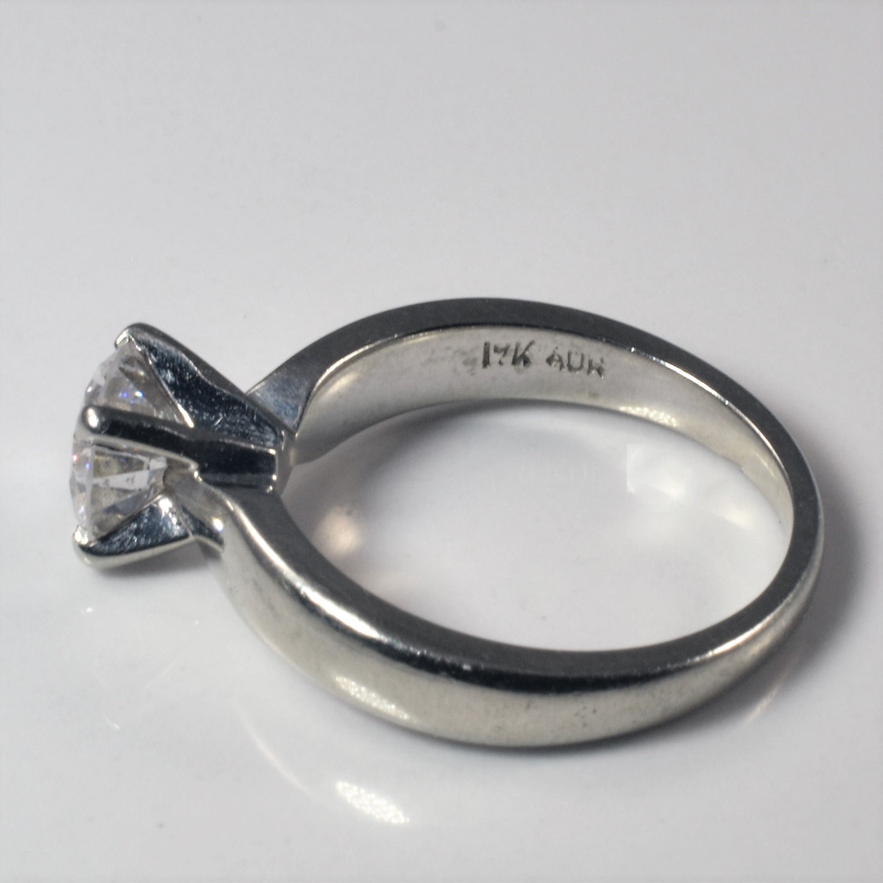 Solitaire Diamond Engagement Ring | 1.34ct | SZ 7.25 |