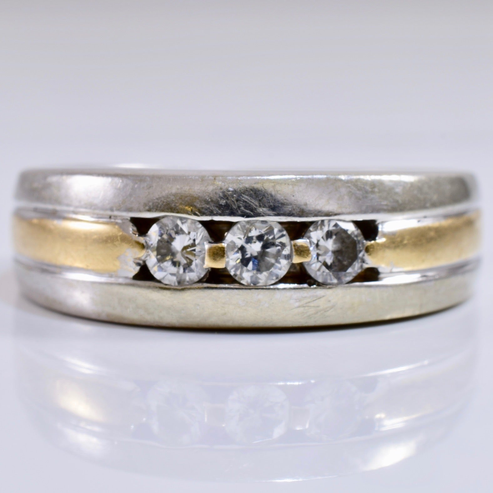 Channel Set Diamond Band | 0.27 ctw SZ 8.5 |