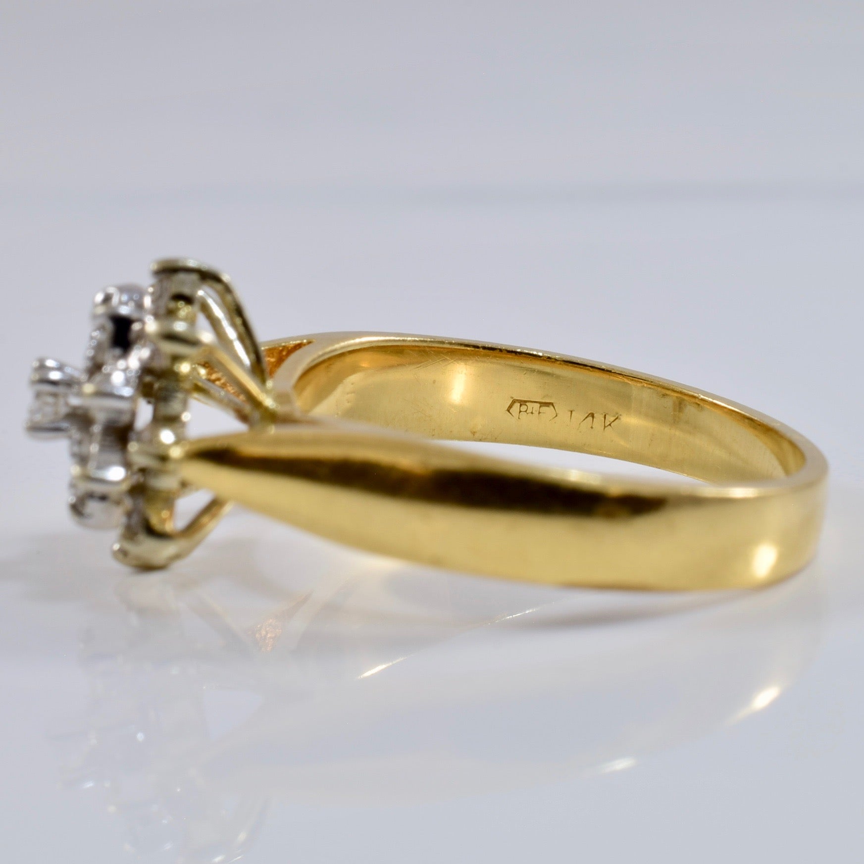 Diamond Cluster Ring | 0.25 ctw SZ 6 |