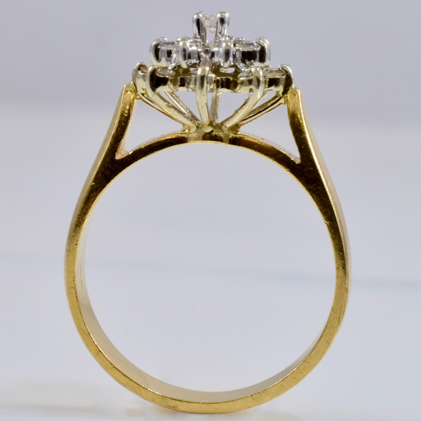 Diamond Cluster Ring | 0.25 ctw SZ 6 |