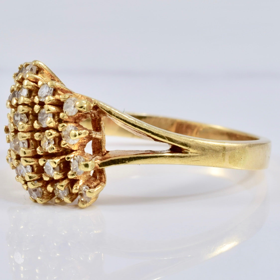 Diamond Cluster Ring | 0.30 ctw SZ 6.75 |