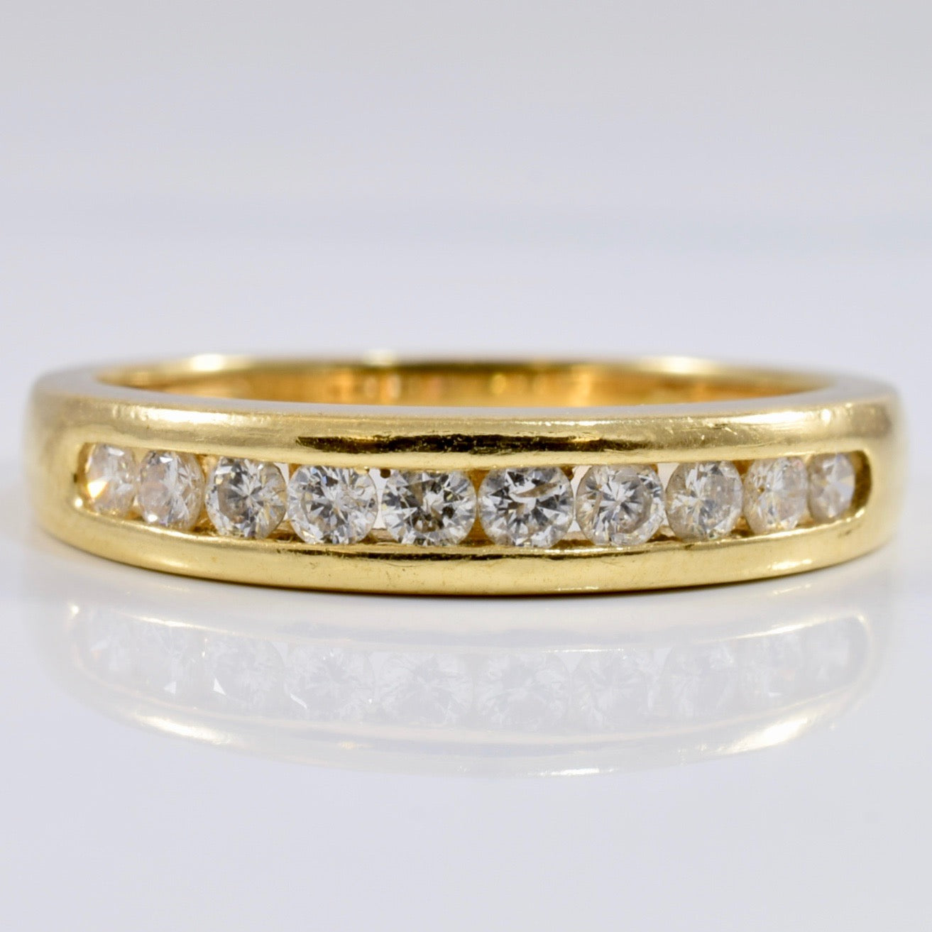 Channel Set Diamond Band | 0.30 ctw SZ 6.5 |