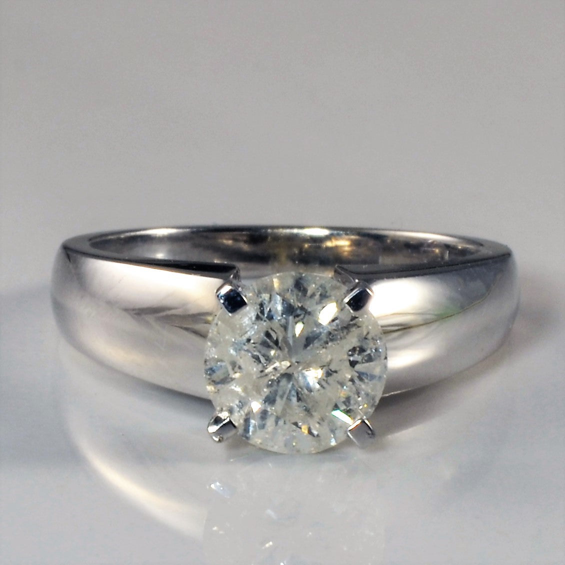 Solitaire Diamond Engagement Ring | 1.50ct | SZ 6.5 |