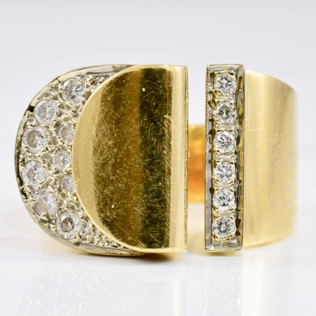 Cuff Style Diamond Band | 0.30 ct SZ 6 |