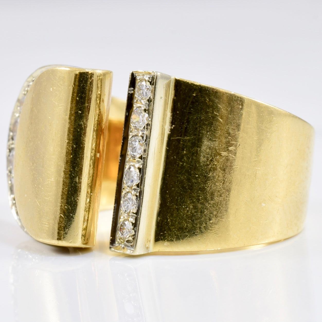 Cuff Style Diamond Band | 0.30 ct SZ 6 |