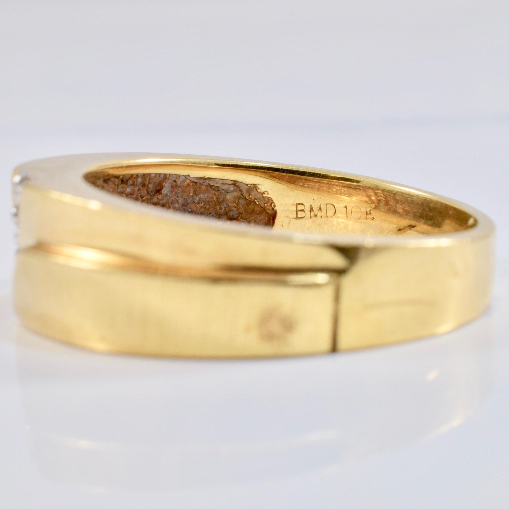 Channel Set Diamond Band | 0.09 ctw SZ 10 |