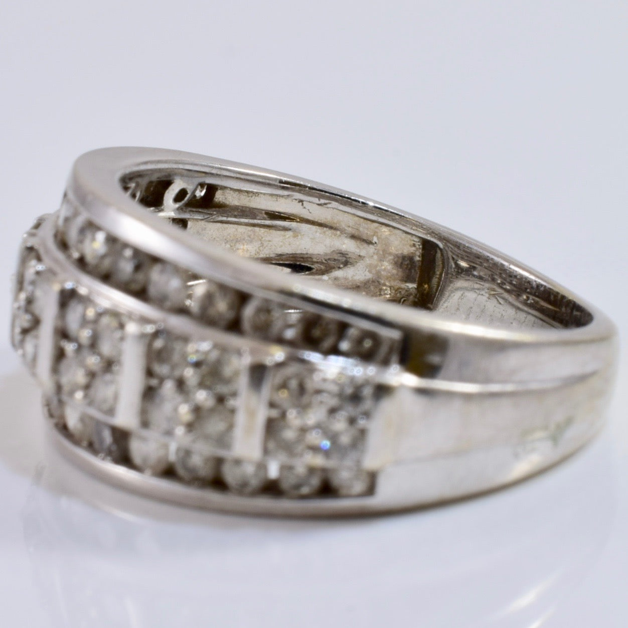 Diamond Cluster Band | 0.83 ctw SZ 5.25 |