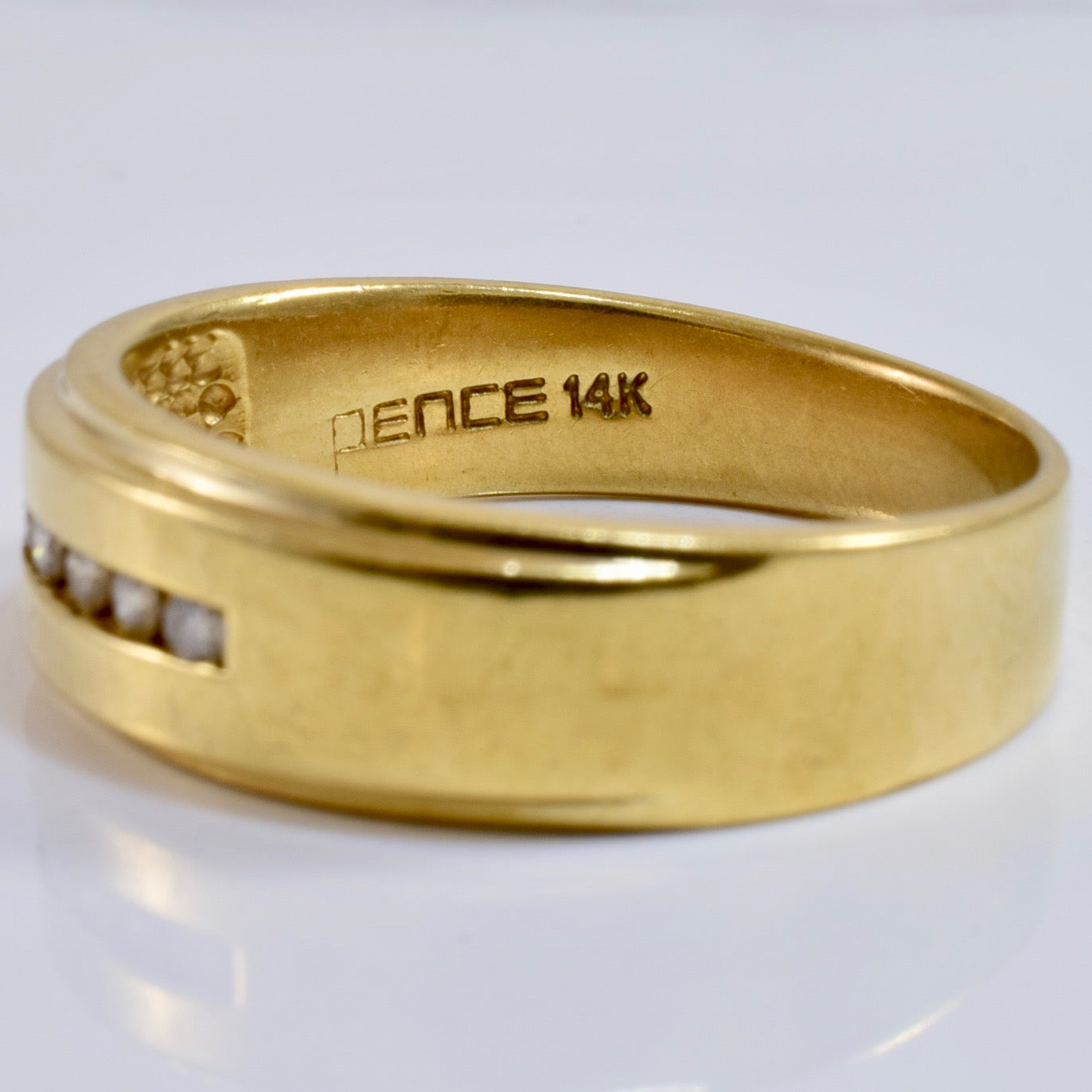 Channel Set Diamond Band | 0.11 ctw SZ 11.5 |